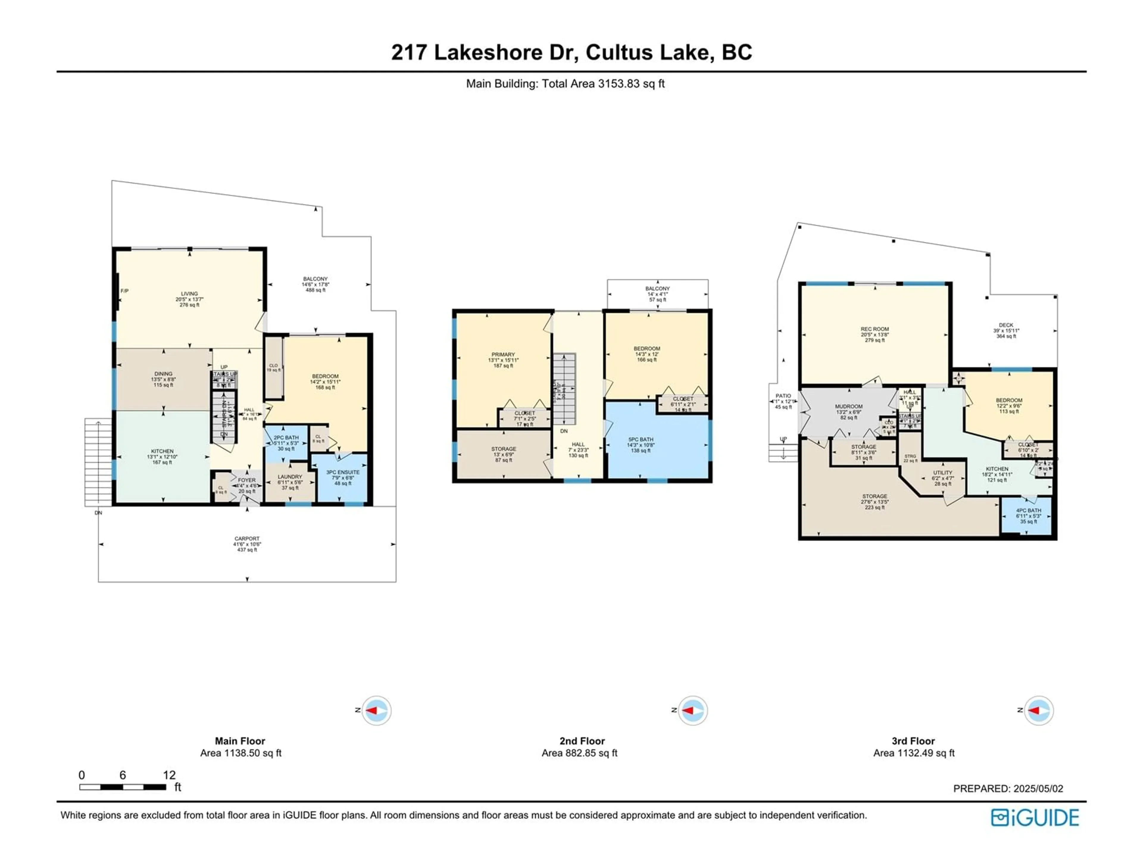 Floor plan for 217 LAKESHORE DRIVE, Cultus Lake British Columbia V2R5A1