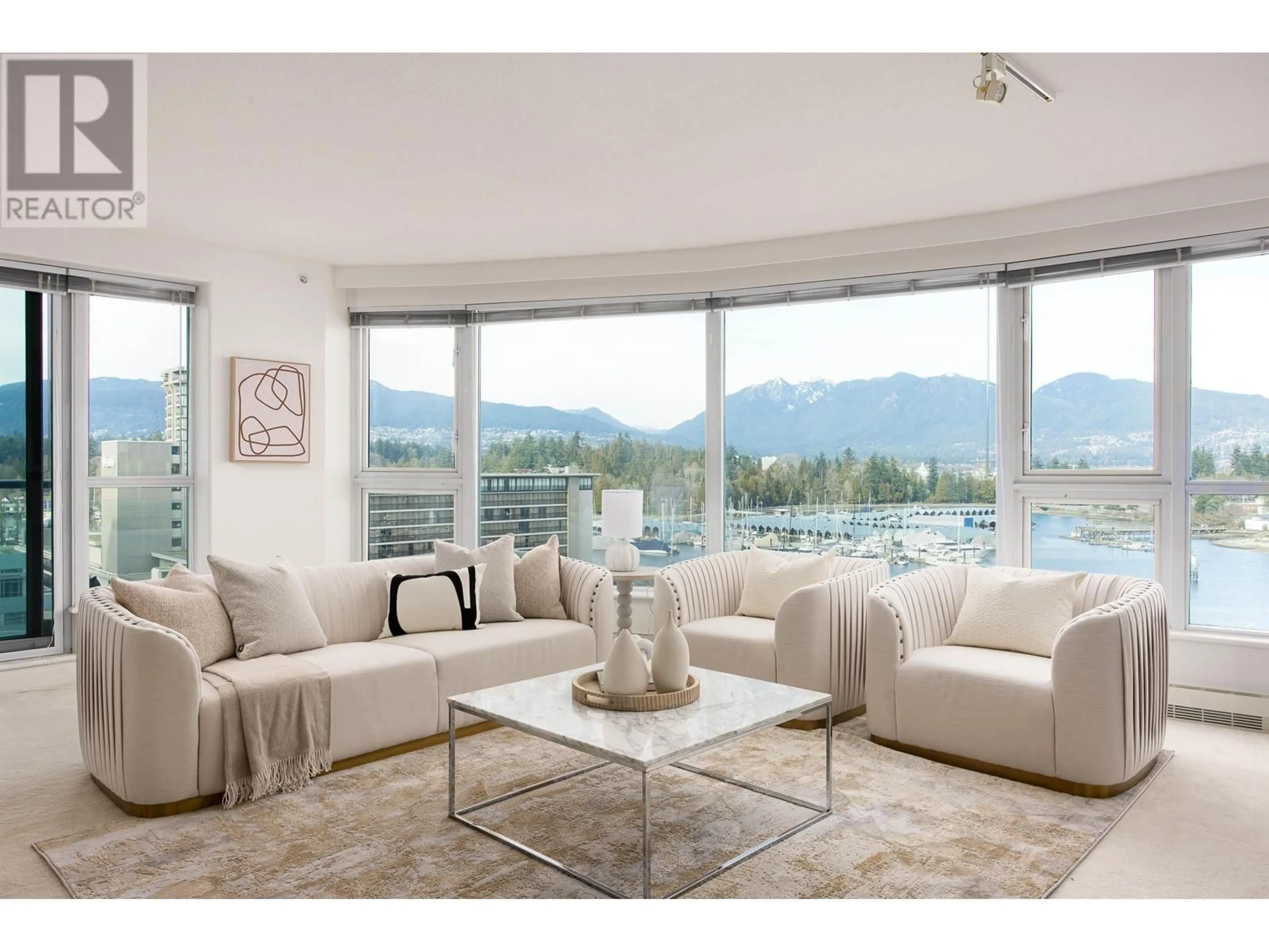 Living room with furniture, unknown for 1105 - 535 NICOLA STREET, Vancouver British Columbia V6G3G3