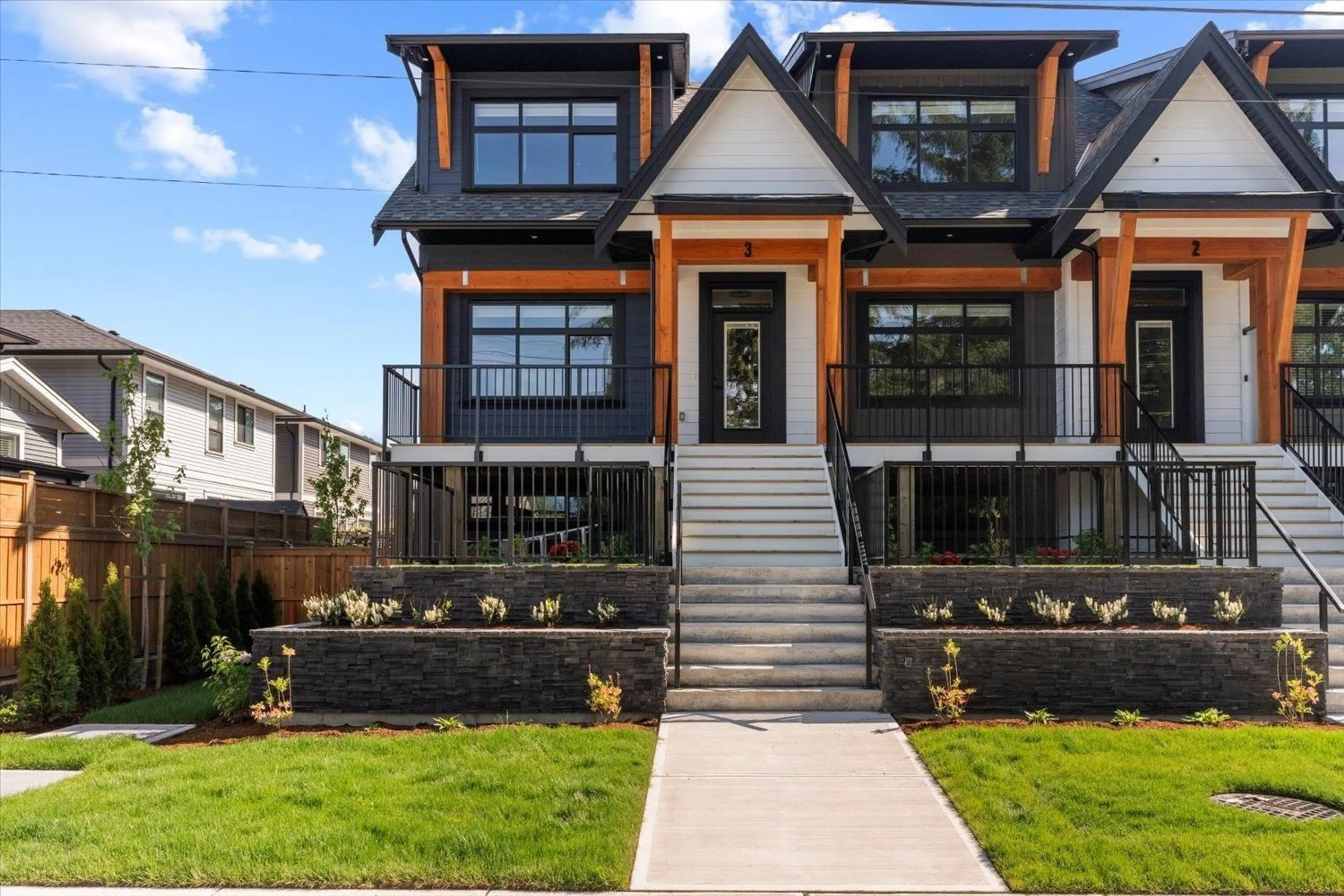 Home with brick exterior material, street for 3 - 46106 RIVERSIDE DRIVE, Chilliwack British Columbia V2P3K9