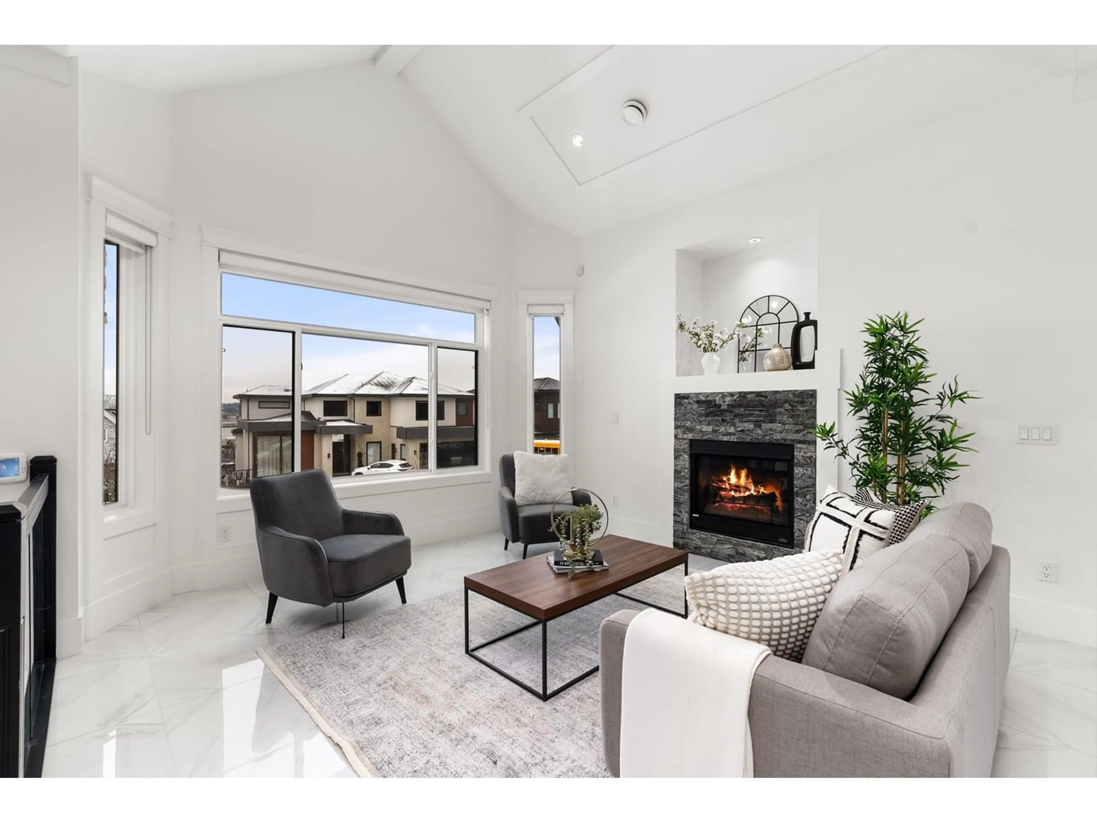 Living room with furniture, unknown for 11376 ROYAL, Surrey British Columbia V3V8A3
