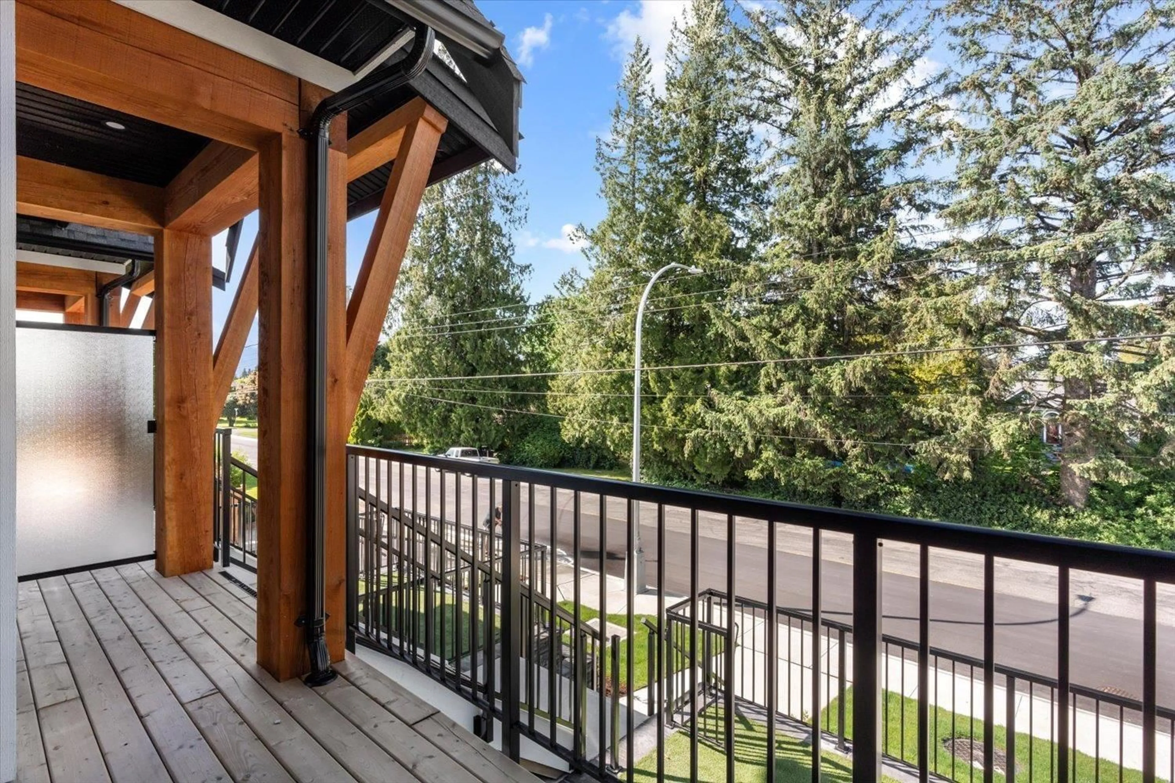 Patio, forest/trees view for 2 - 46106 RIVERSIDE DRIVE, Chilliwack British Columbia V2P3K9