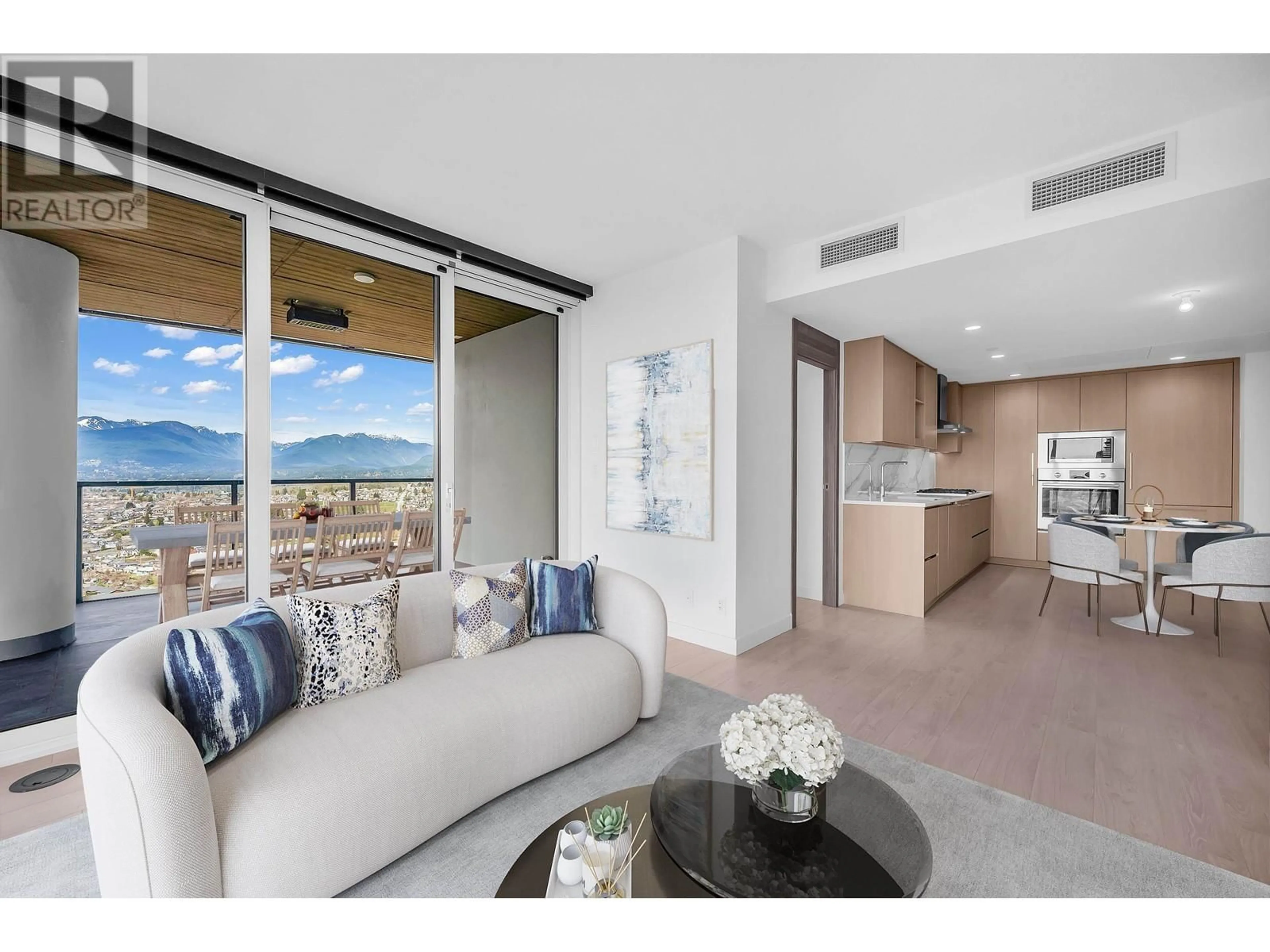Living room with furniture, unknown for 4202 - 4880 LOUGHEED HIGHWAY, Burnaby British Columbia V5C0N1