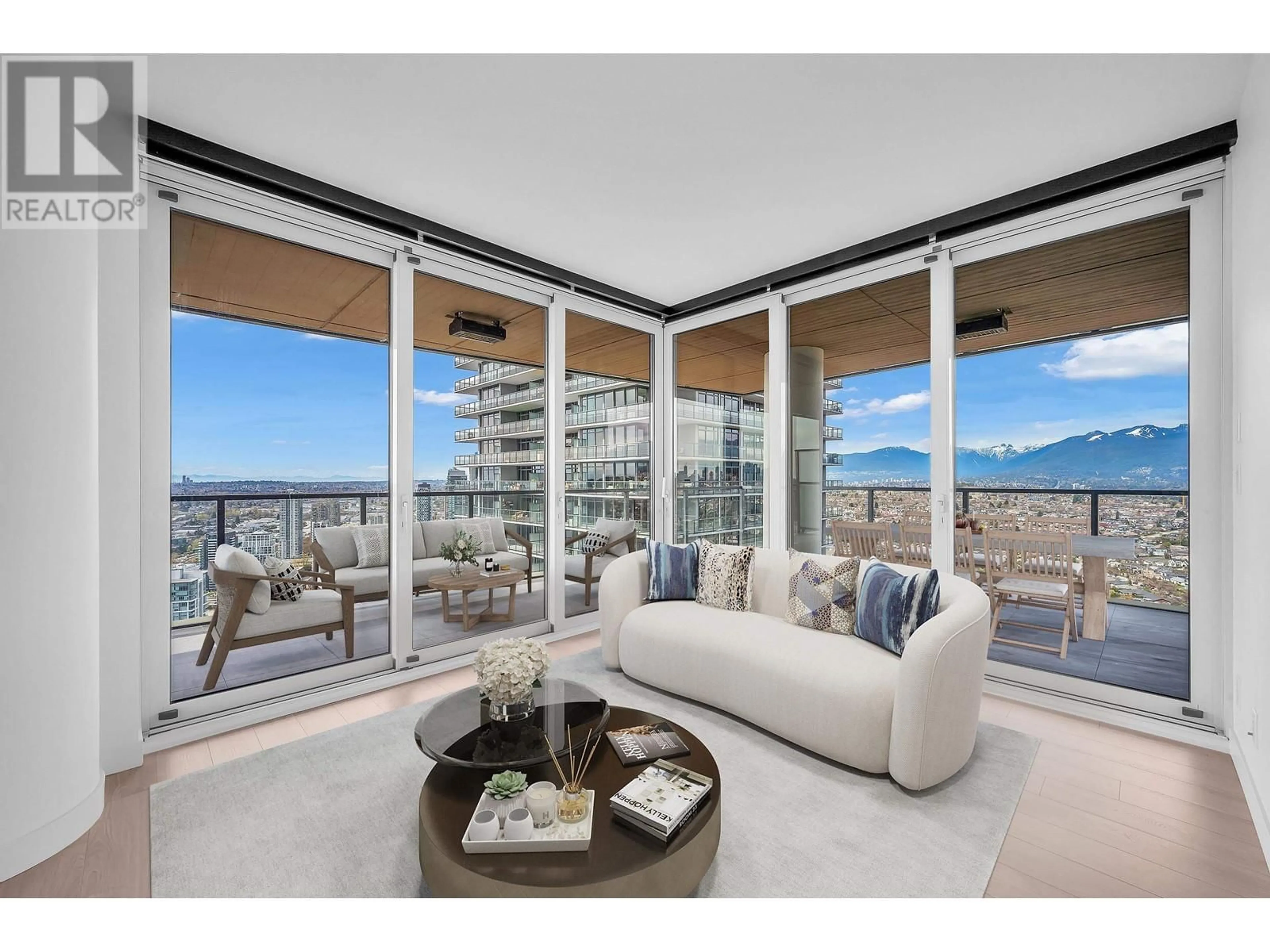 Living room with furniture, unknown for 4202 - 4880 LOUGHEED HIGHWAY, Burnaby British Columbia V5C0N1