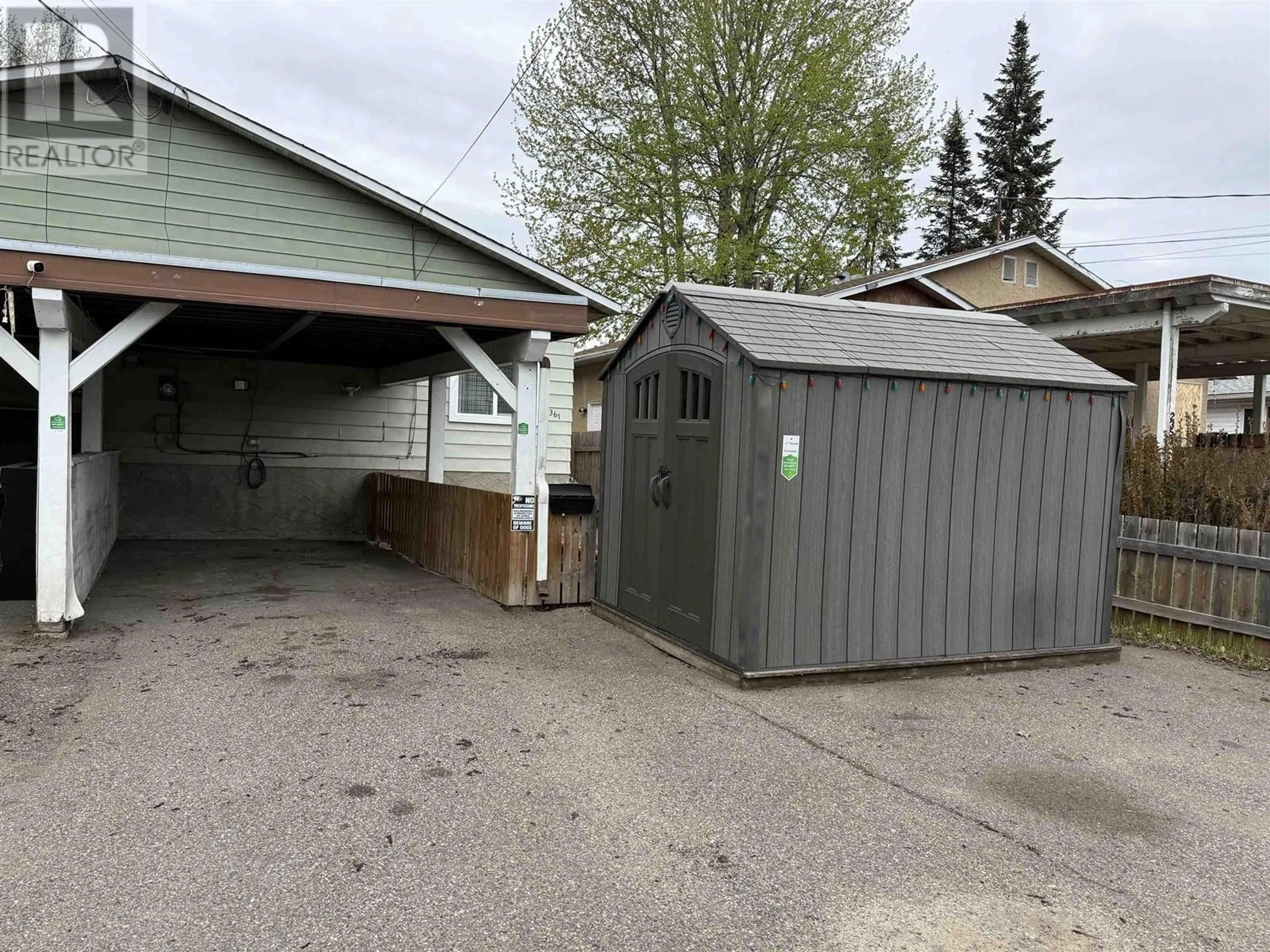 Shed for 2361 QUINCE STREET, Prince George British Columbia V2L5A8