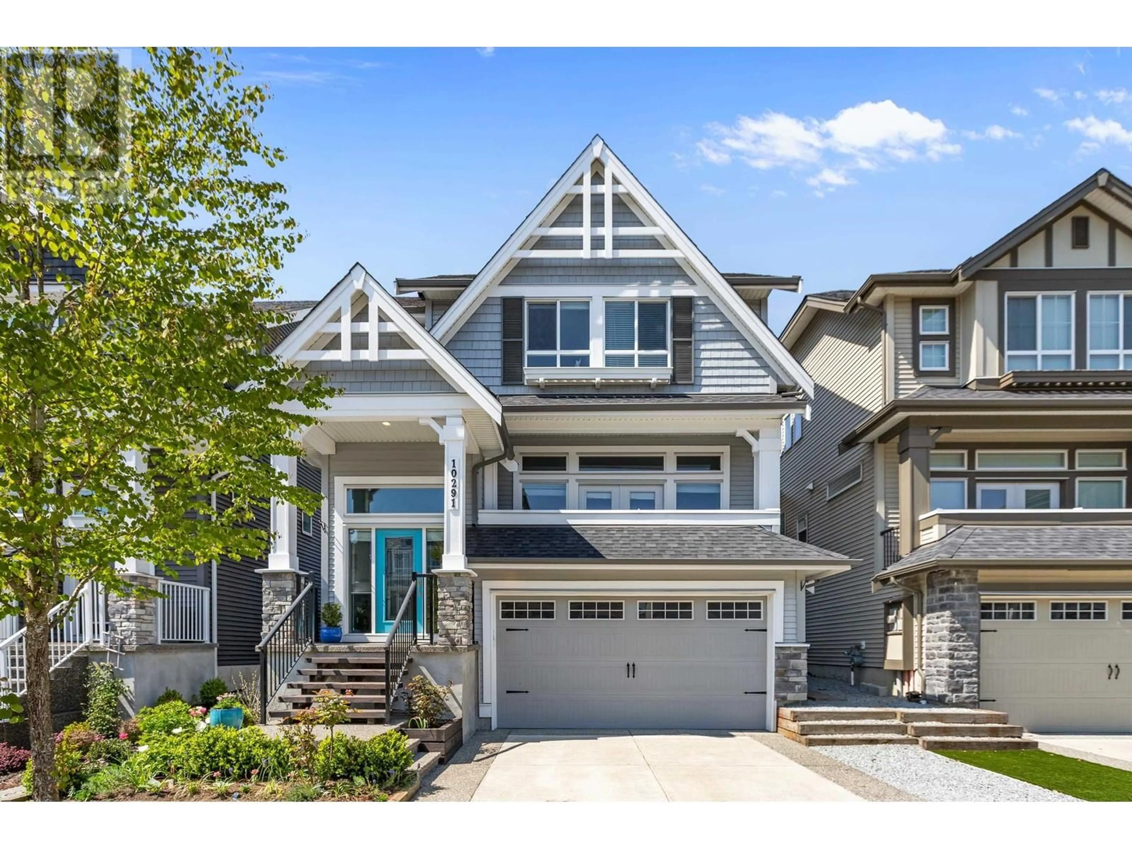 Home with vinyl exterior material, street for 10291 238A STREET, Maple Ridge British Columbia V2W1G3