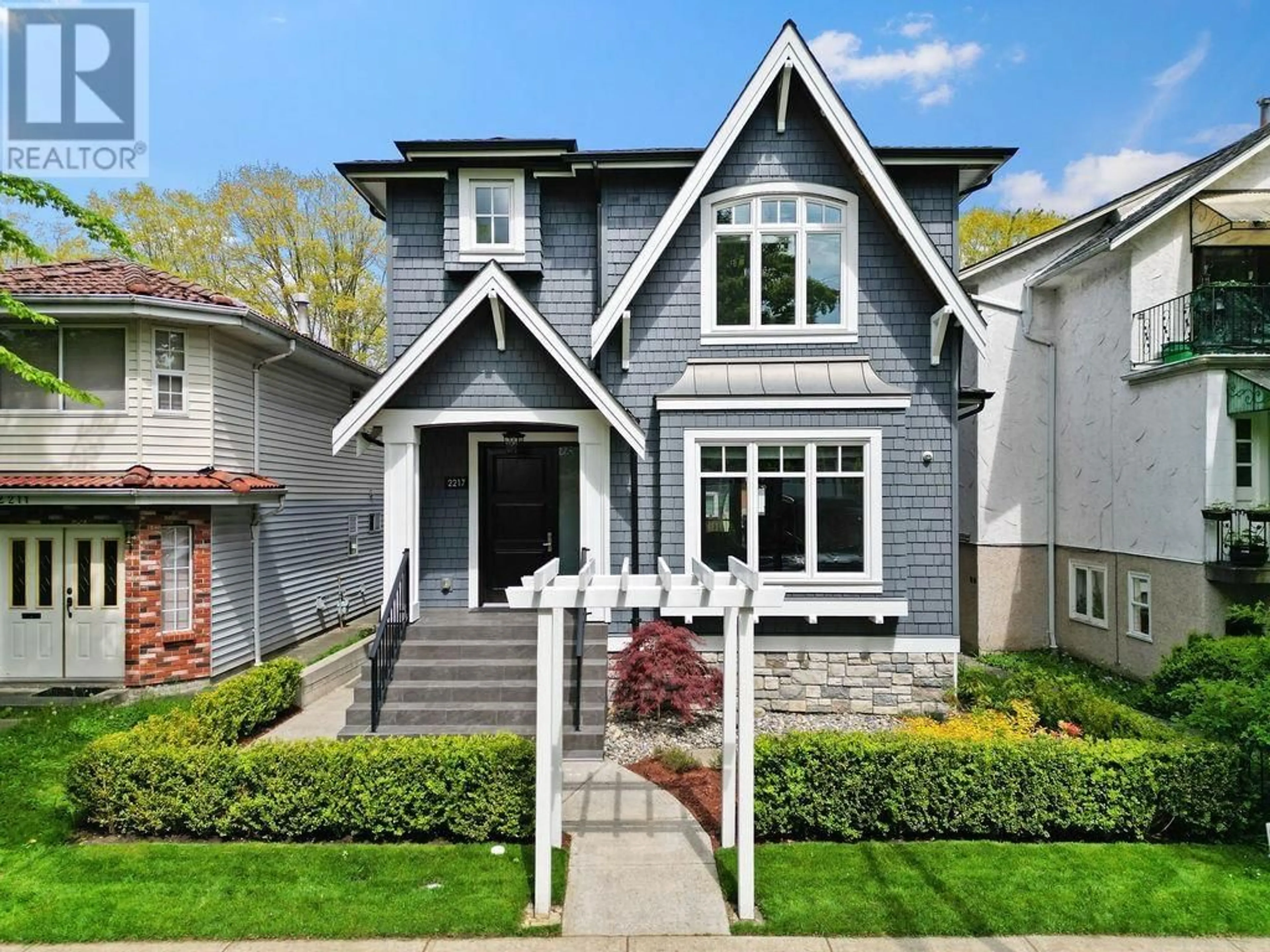 Home with brick exterior material, street for 2217 8TH AVENUE, Vancouver British Columbia V5N1V4