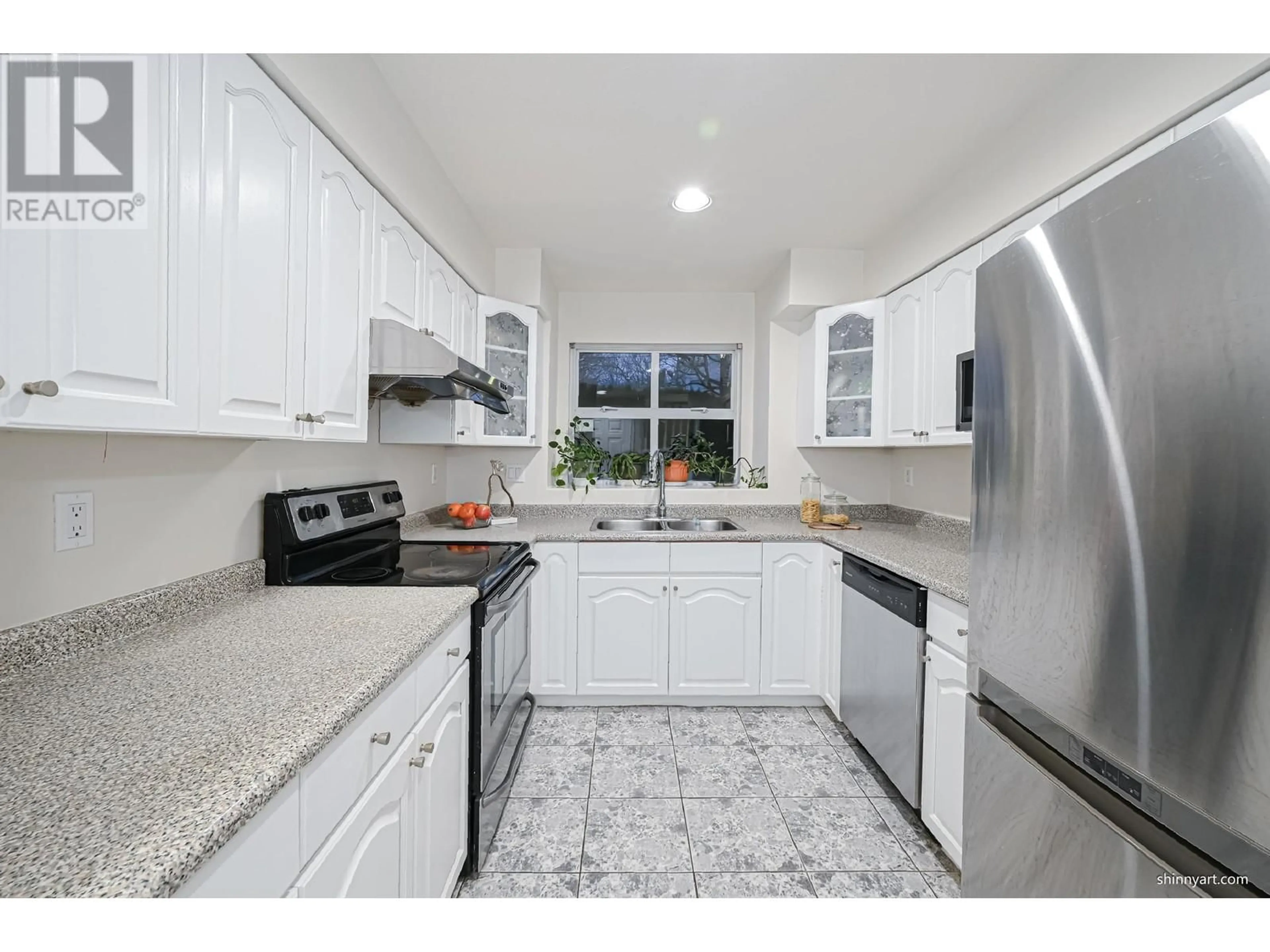 Standard kitchen, ceramic/tile floor for 1 - 7711 MOFFATT ROAD, Richmond British Columbia V6Y1X9