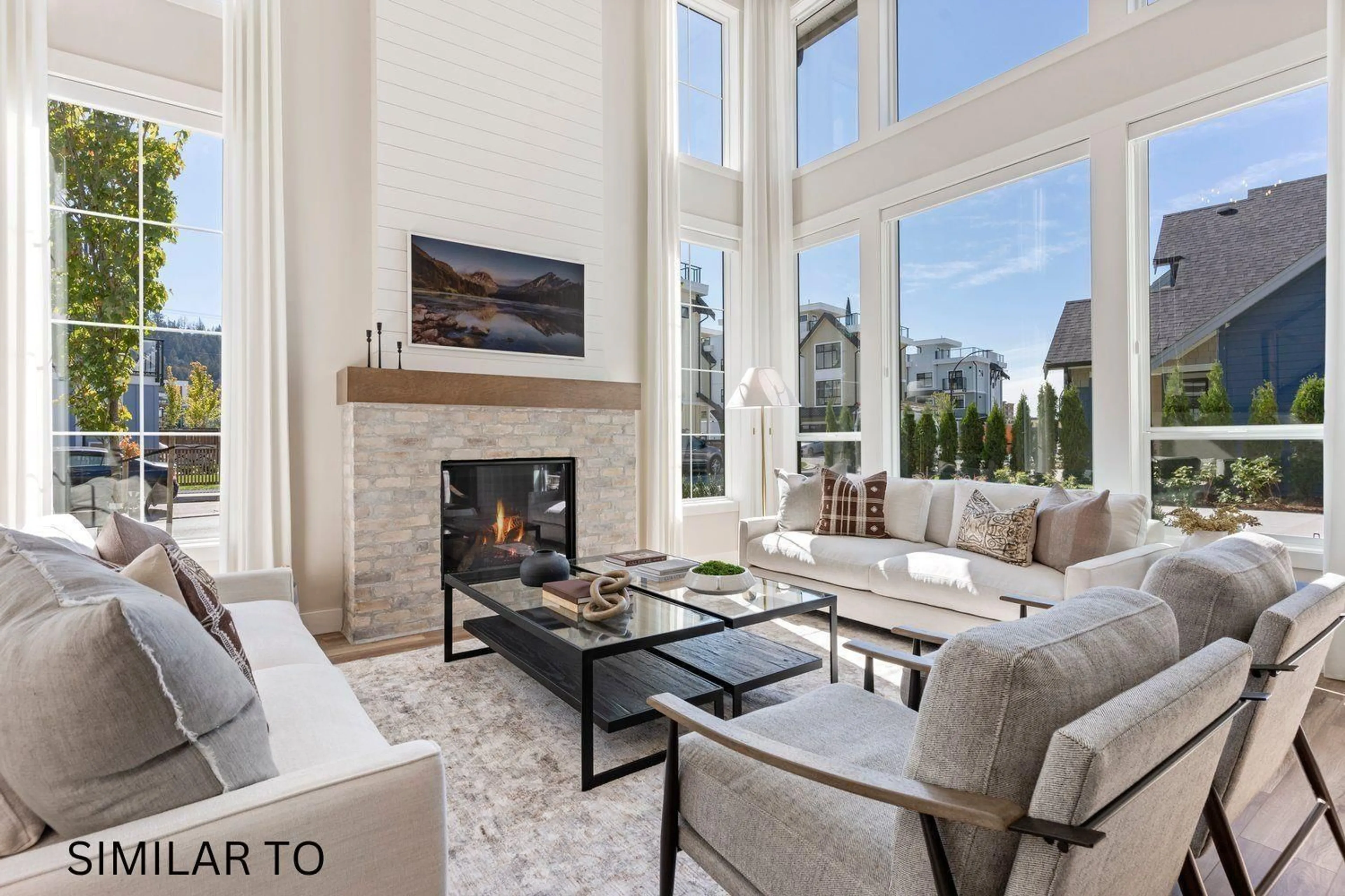Living room with furniture, ceramic/tile floor for 72 - 46211 PROMONTORY ROAD, Chilliwack British Columbia V2R6E5