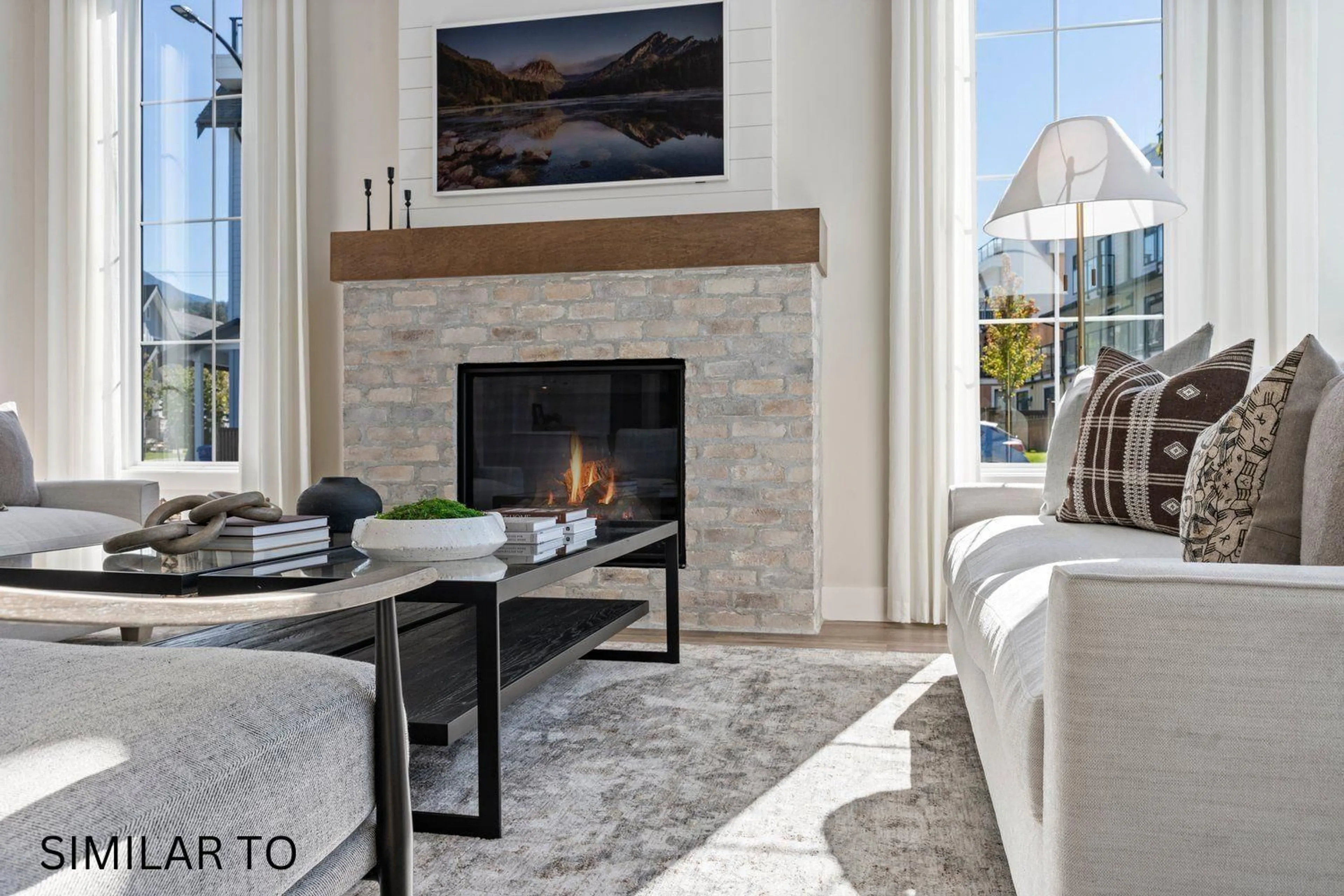 Living room with furniture, ceramic/tile floor for 72 - 46211 PROMONTORY ROAD, Chilliwack British Columbia V2R6E5