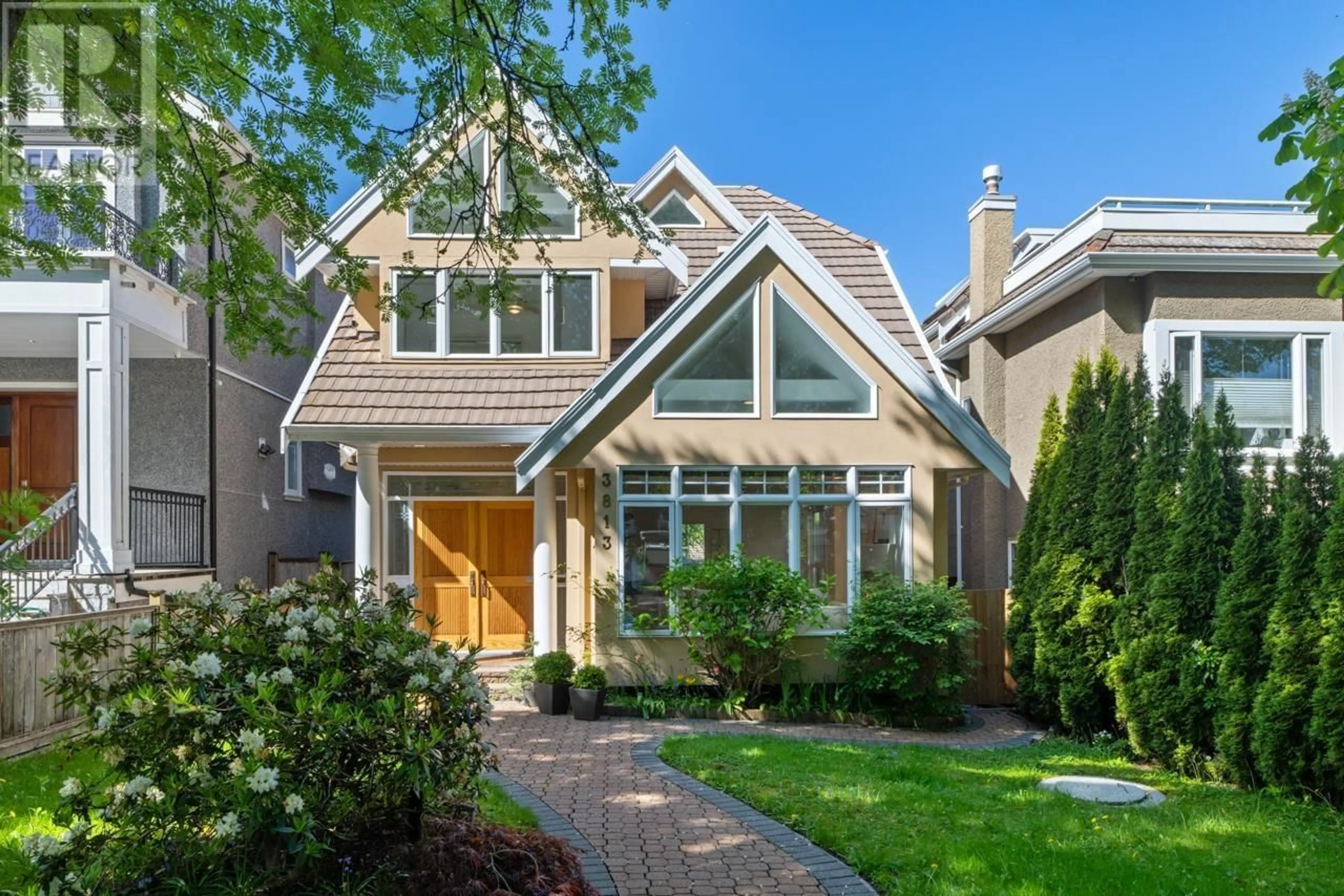 Home with brick exterior material, street for 3813 22ND AVENUE, Vancouver British Columbia V6S1J8