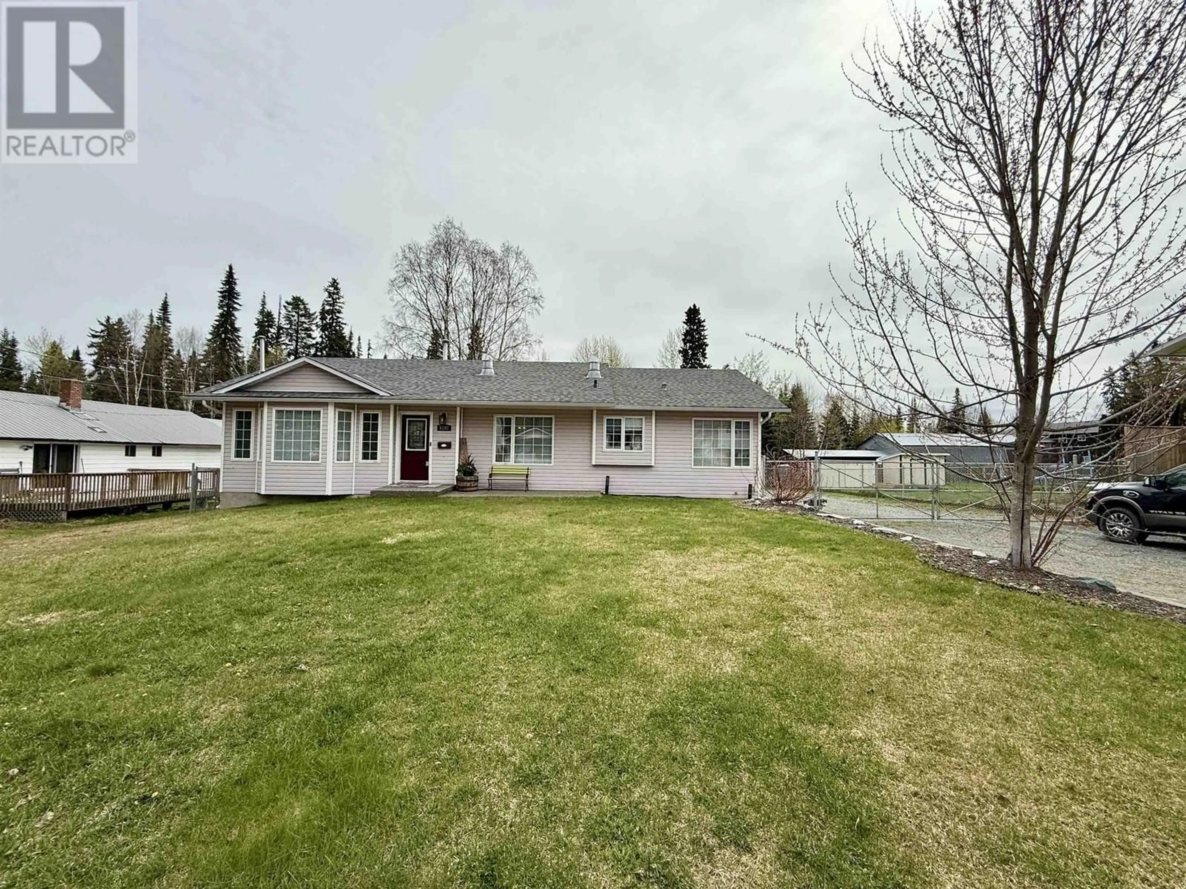 A pic from outside/outdoor area/front of a property/back of a property/a pic from drone, street for 6242 KELLY ROAD, Prince George British Columbia V2K2G6
