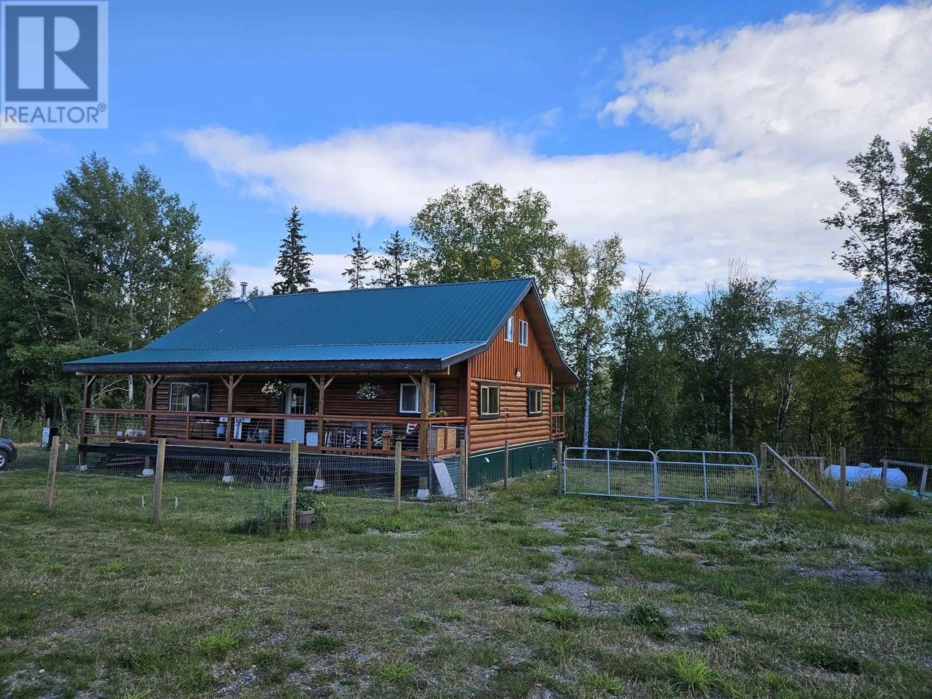 A pic from outside/outdoor area/front of a property/back of a property/a pic from drone, mountain view for 1717 SOMERVILLE ROAD, Quesnel British Columbia V2J7G1