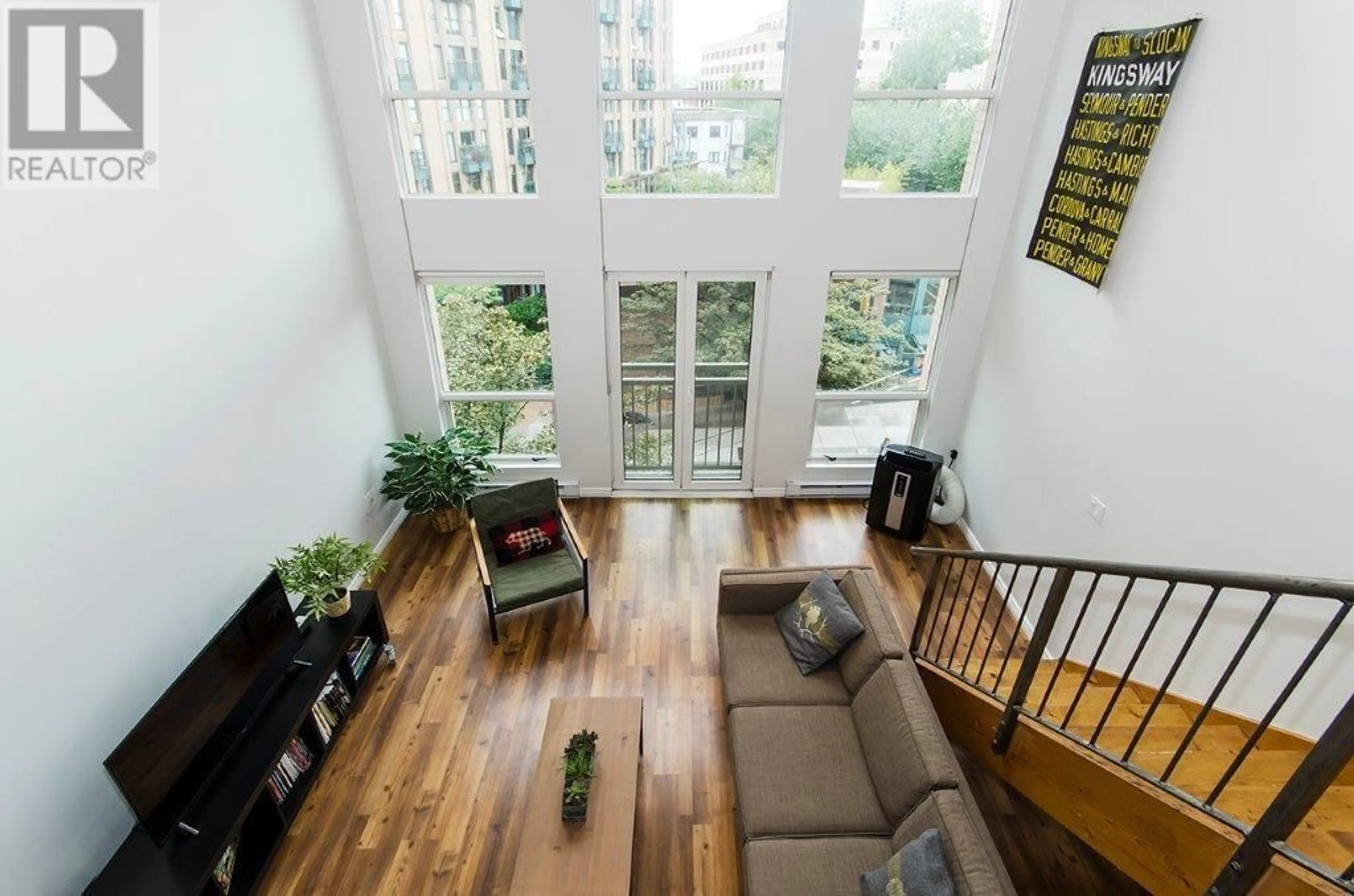 Indoor foyer for 407 - 1 CORDOVA STREET, Vancouver British Columbia V6A4H3