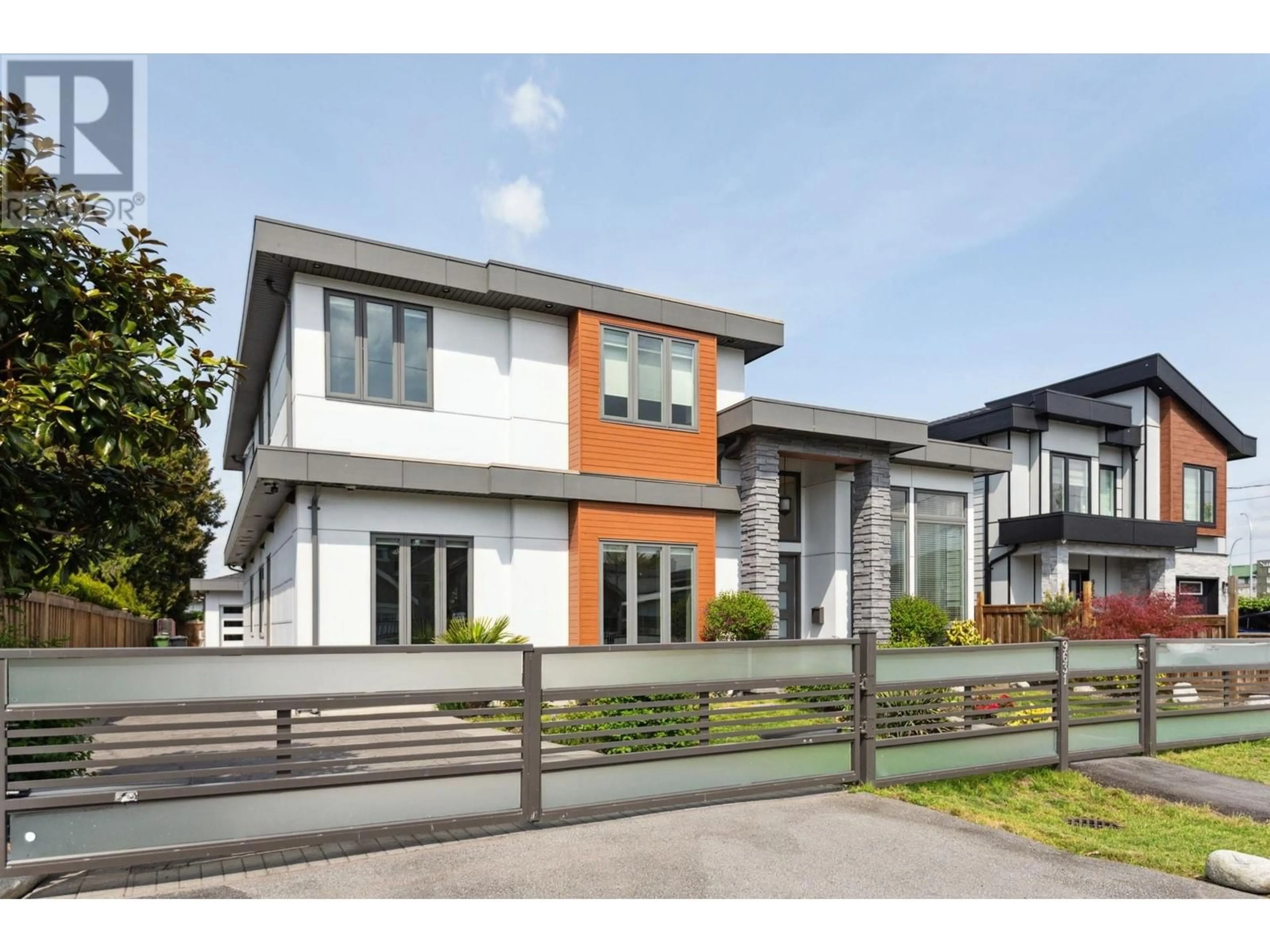 Home with brick exterior material, street for 9631 PATTERSON ROAD, Richmond British Columbia V6X1P8
