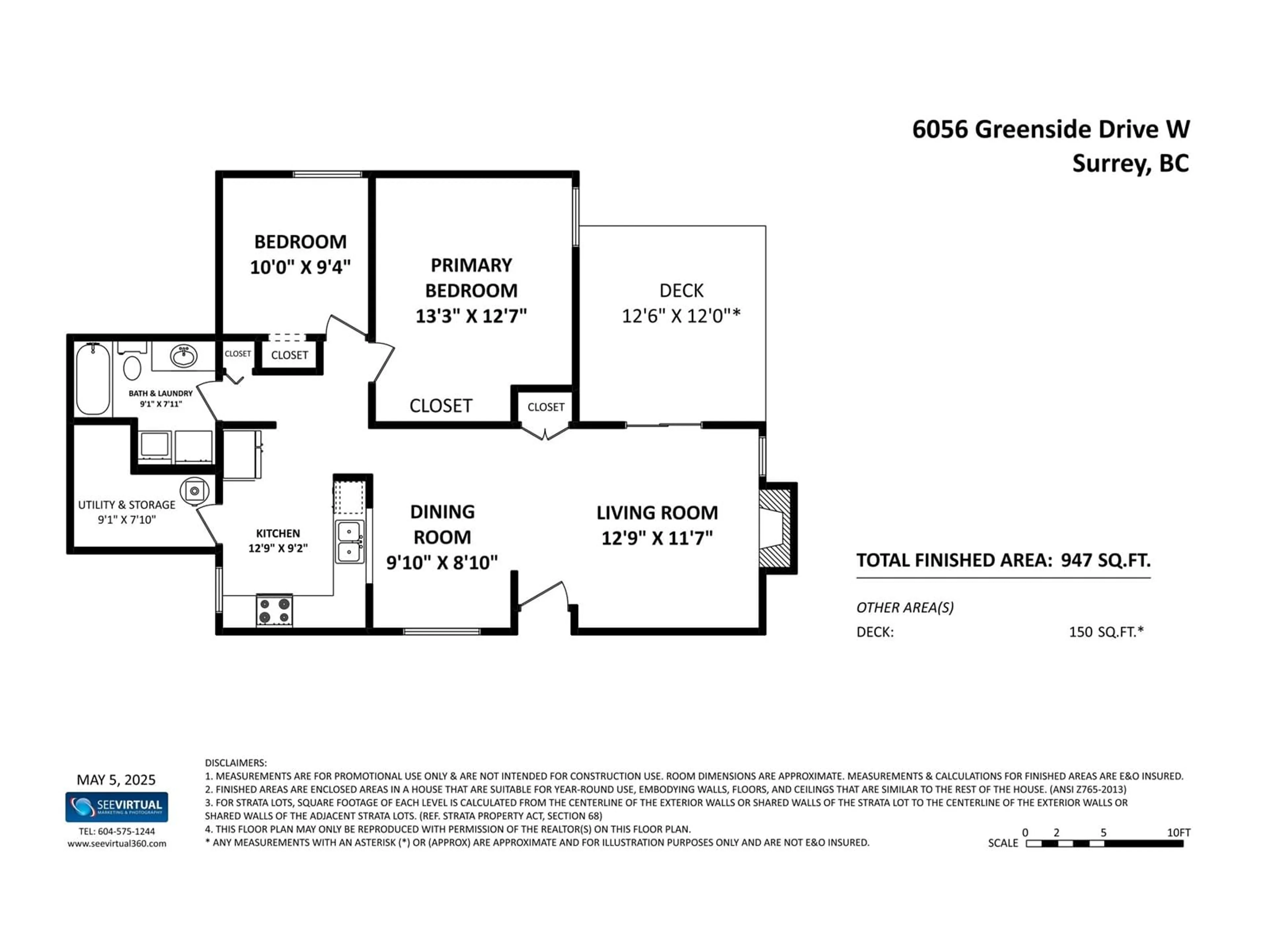 Floor plan for 6056 GREENSIDE WEST, Surrey British Columbia V3S5M8