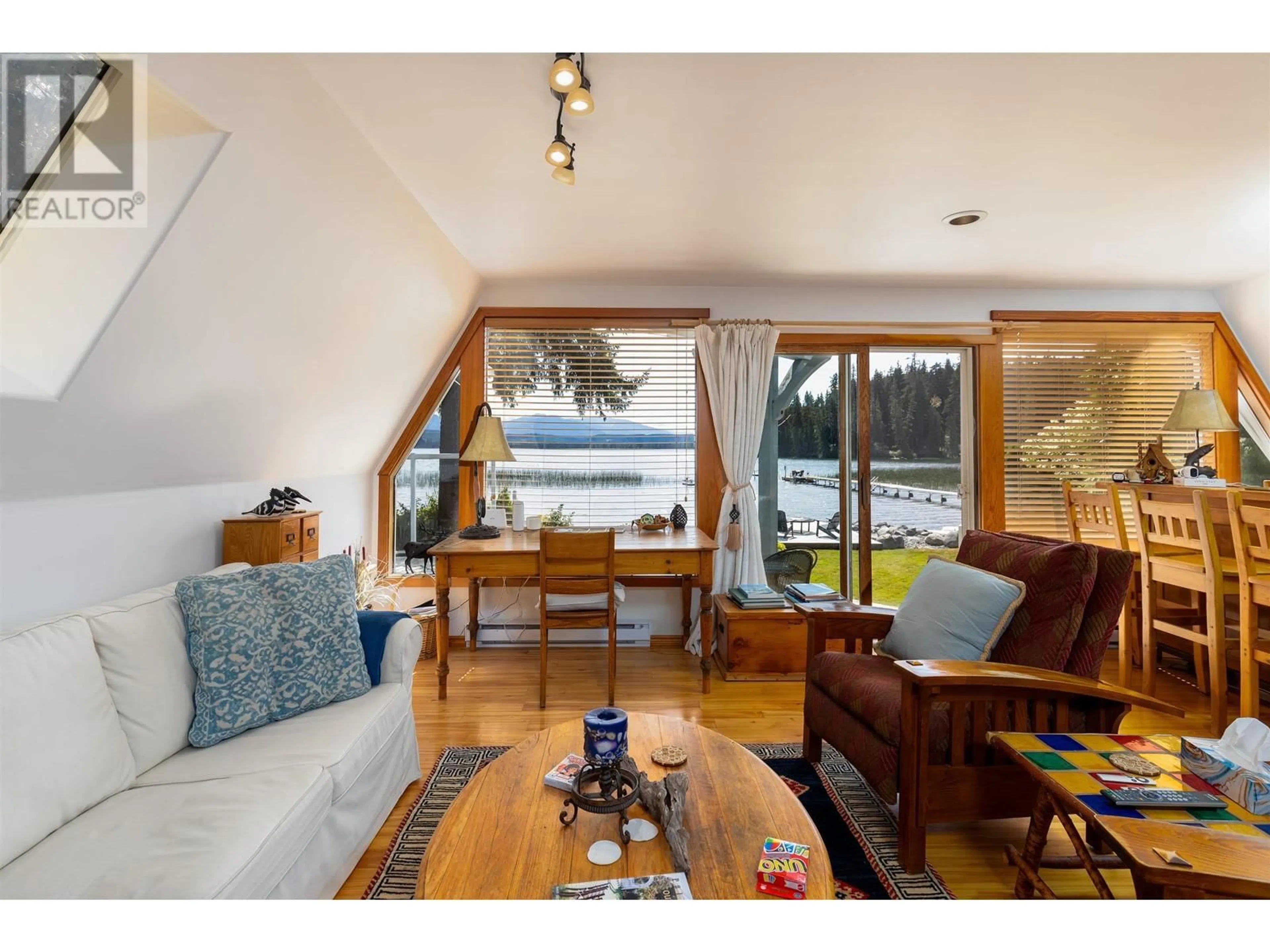 Living room with furniture, wood/laminate floor for 4685 LAKESIDE DRIVE, Terrace British Columbia V8G1T1