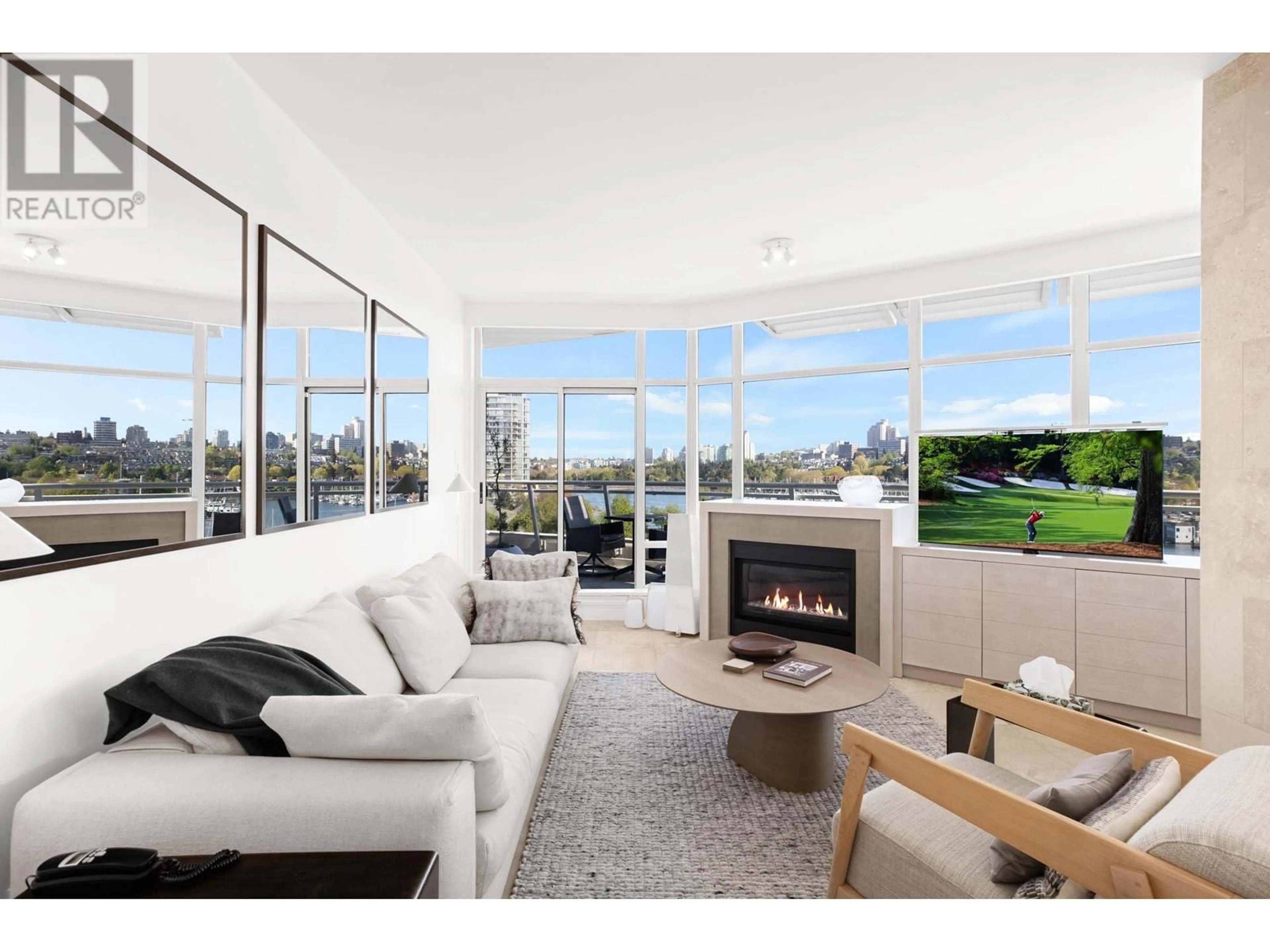Living room with furniture, unknown for 701 - 628 KINGHORNE MEWS, Vancouver British Columbia V6Z3H6