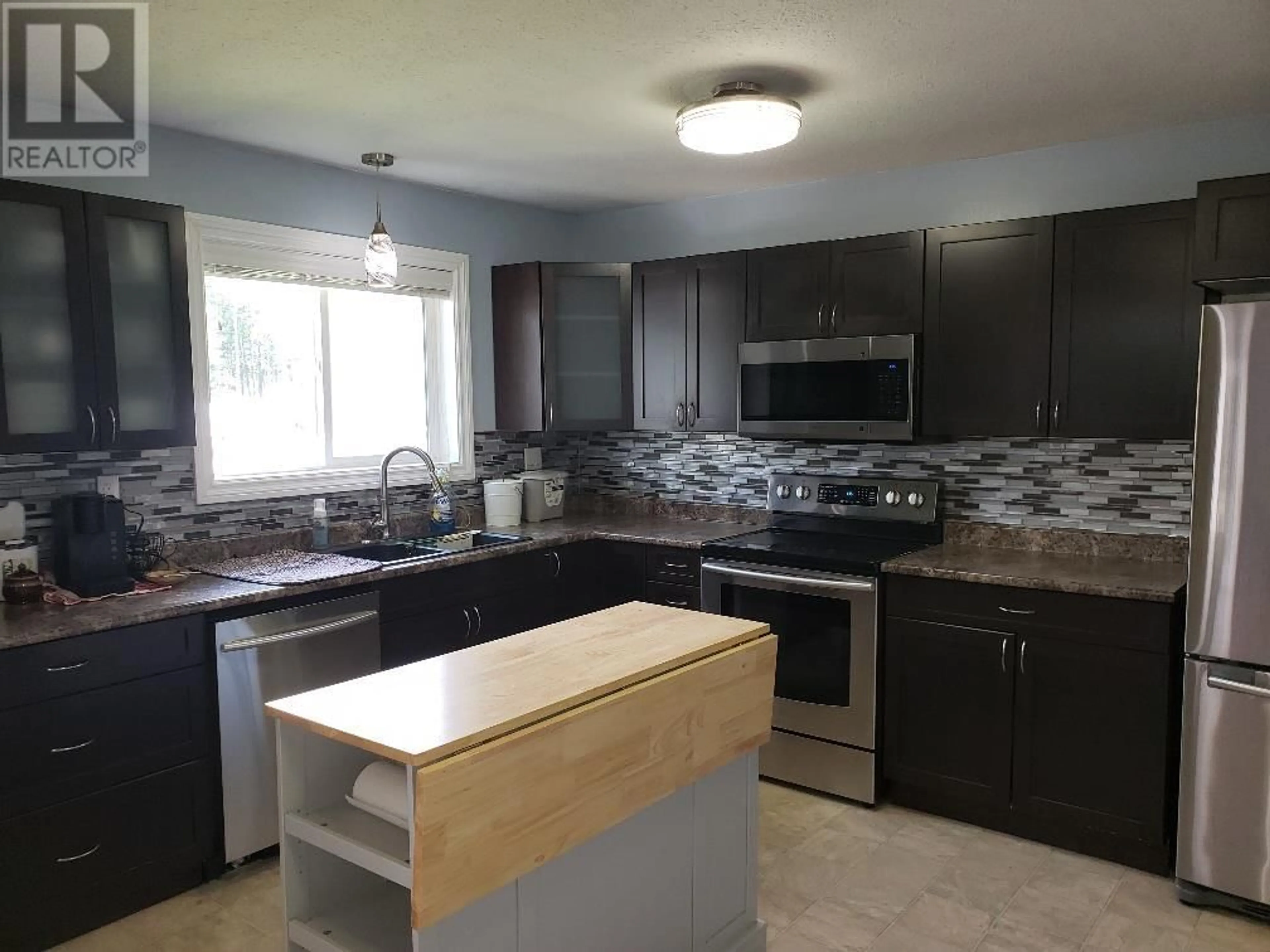 Open concept kitchen, ceramic/tile floor for 2847 THORNHILL STREET, Terrace British Columbia V8G5A1