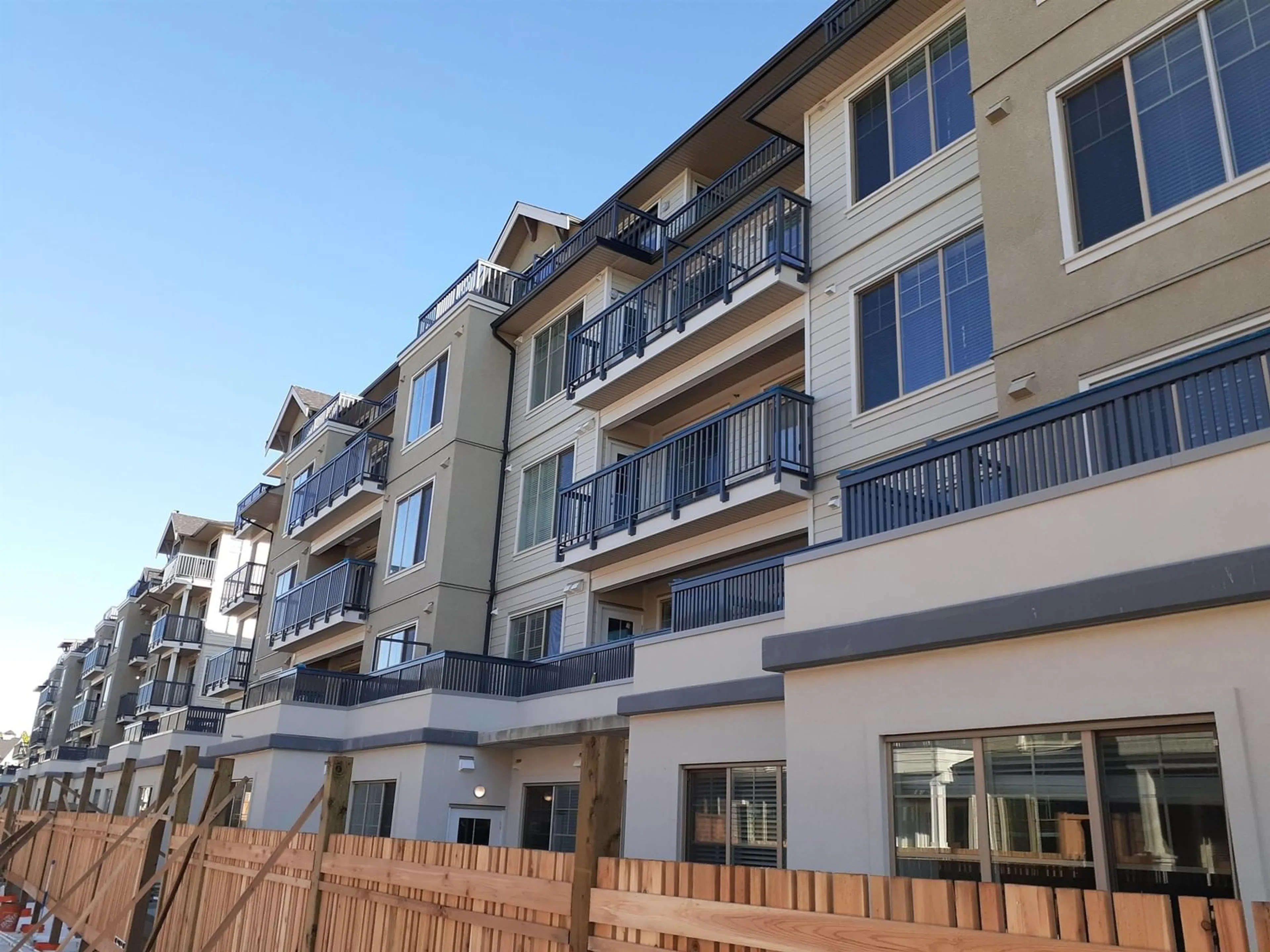 Balcony in the apartment, building for A104 - 20487 65, Langley British Columbia V2Y3K8