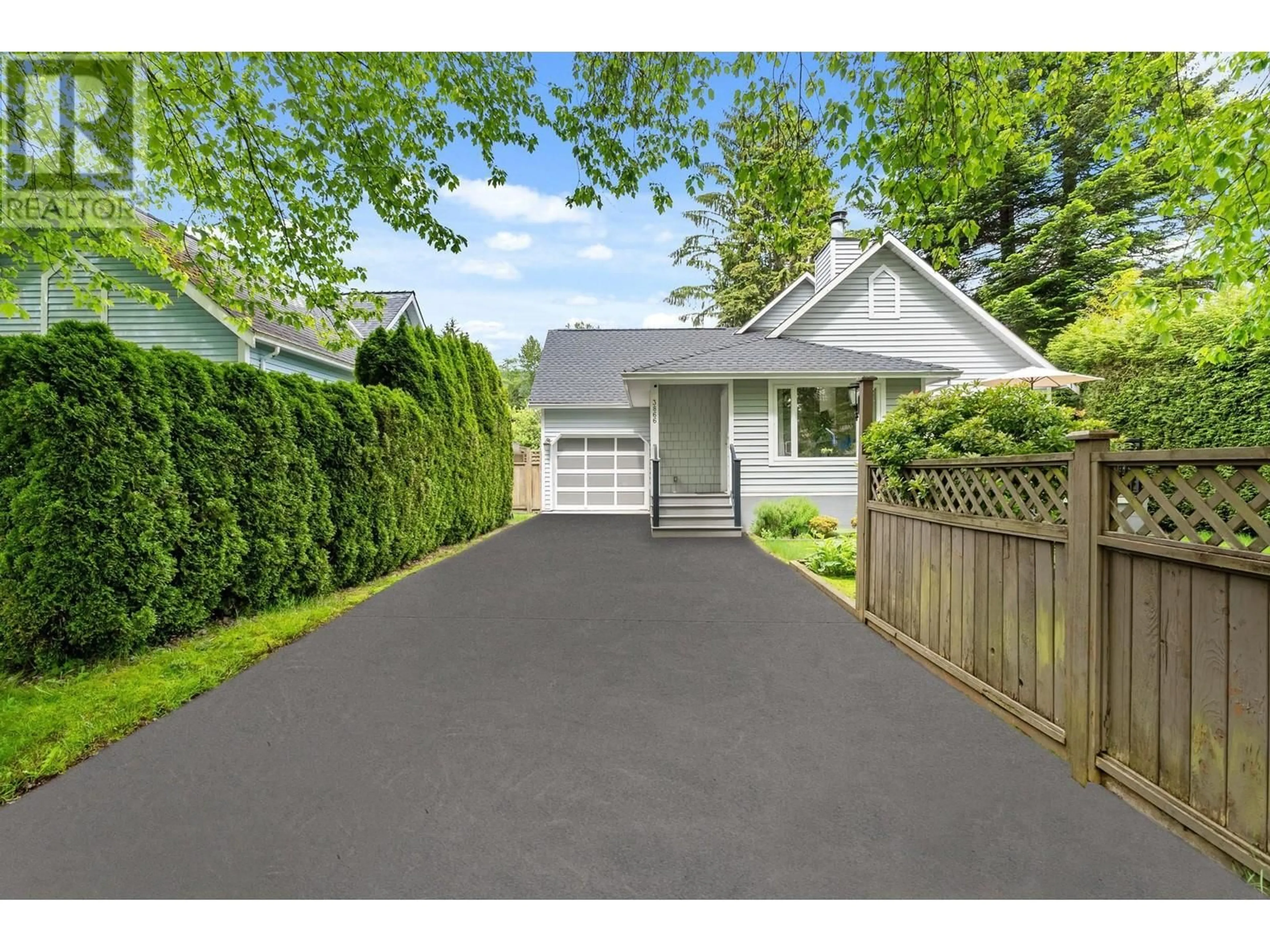 Home with vinyl exterior material, street for 3866 BROCKTON CRESCENT, North Vancouver British Columbia V7G2K6