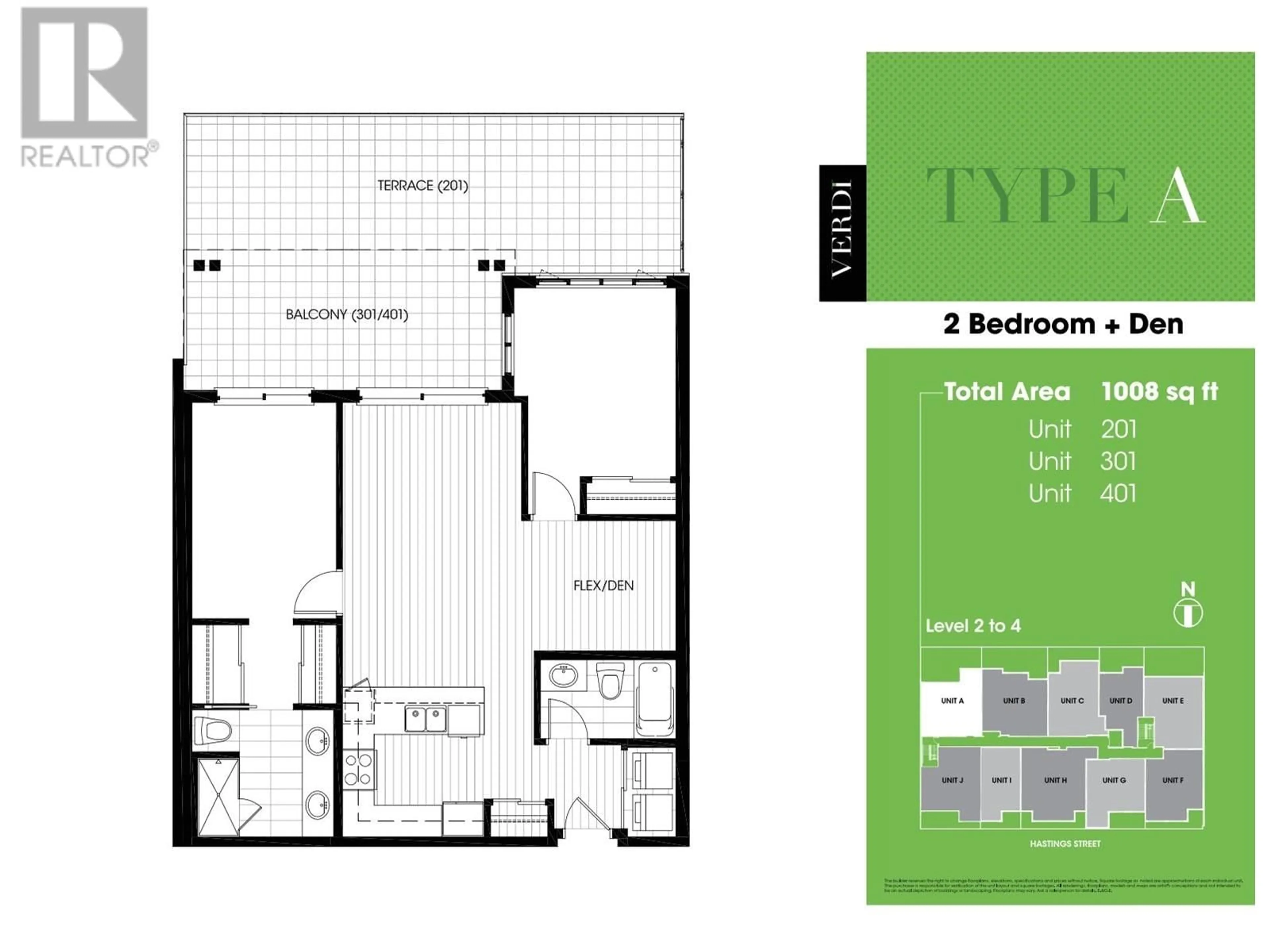 Floor plan for 301 - 3971 HASTINGS STREET, Burnaby British Columbia V5C2H8