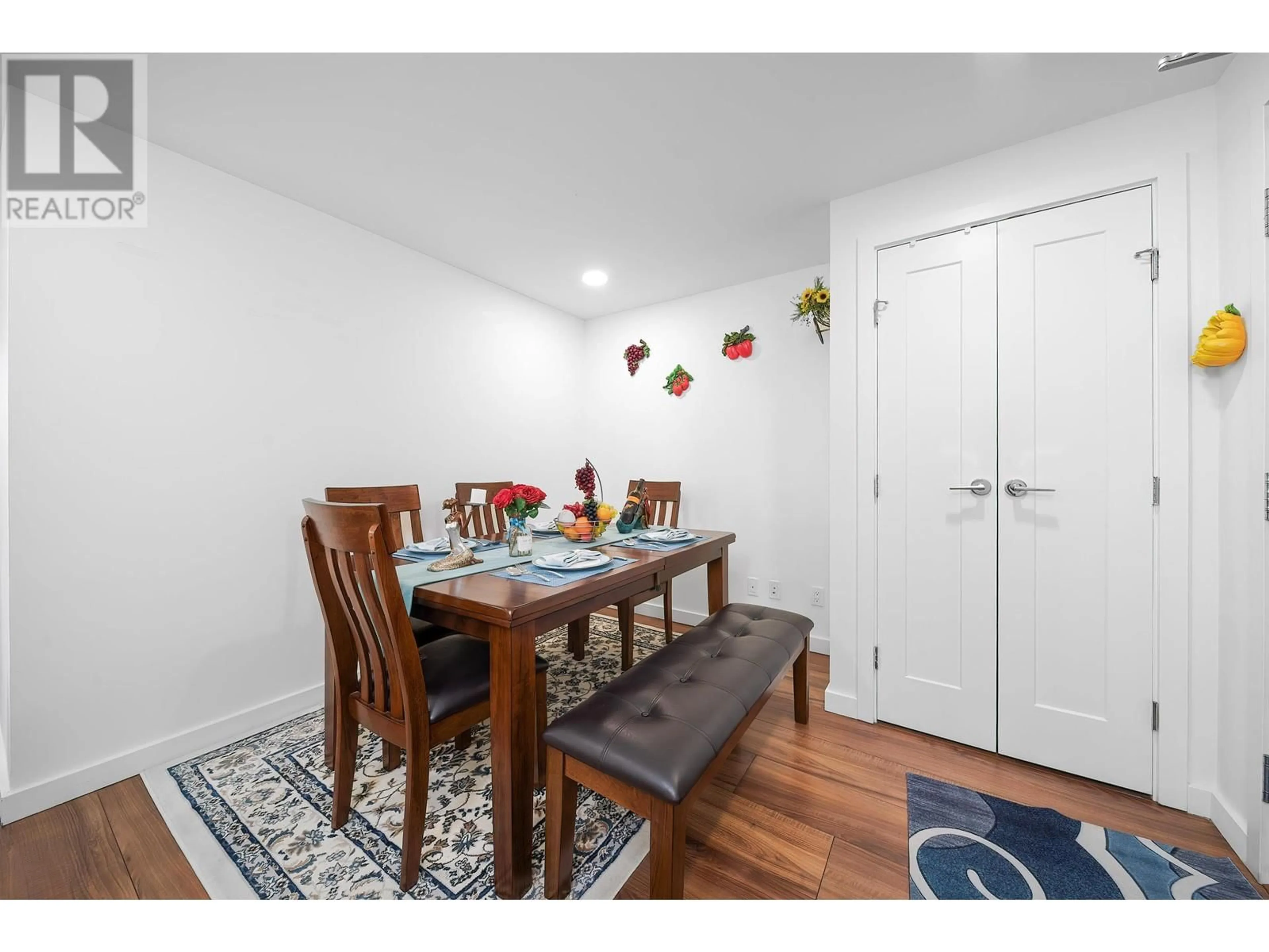 Dining room, wood/laminate floor for 509 - 8633 CAPSTAN WAY, Richmond British Columbia V6X0N5