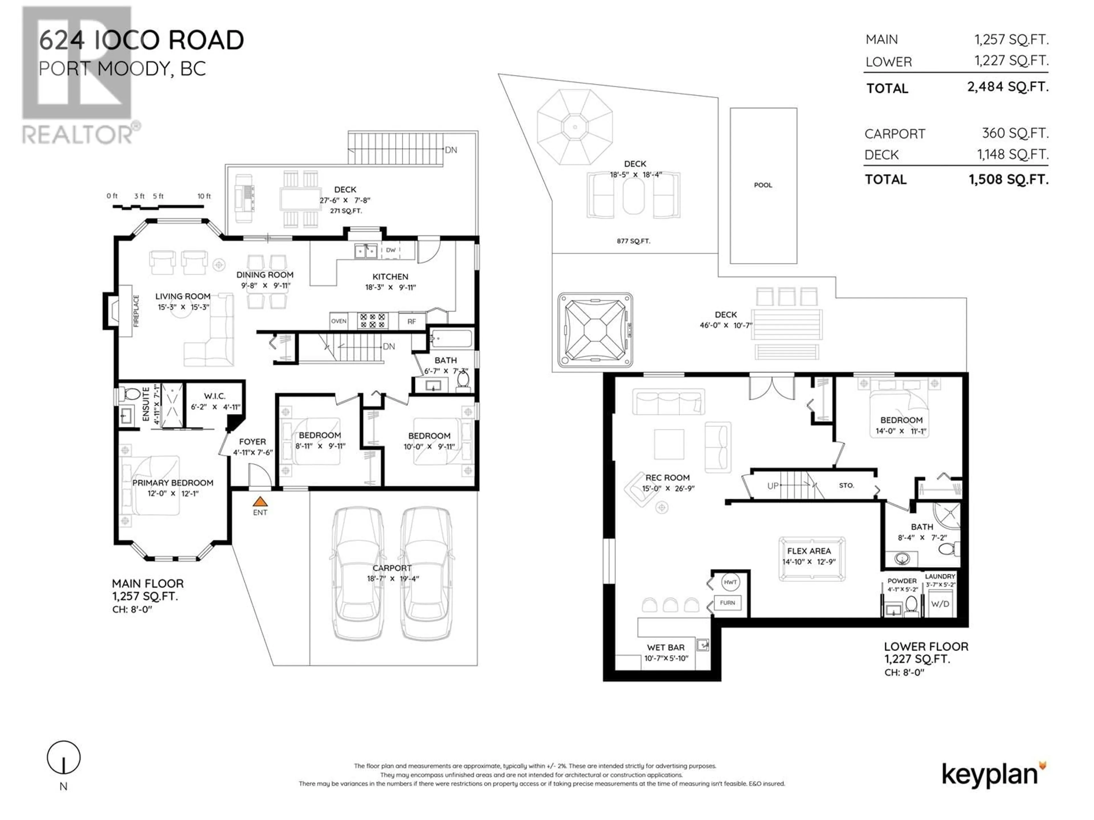 Floor plan for 624 IOCO ROAD, Port Moody British Columbia V3H2W2