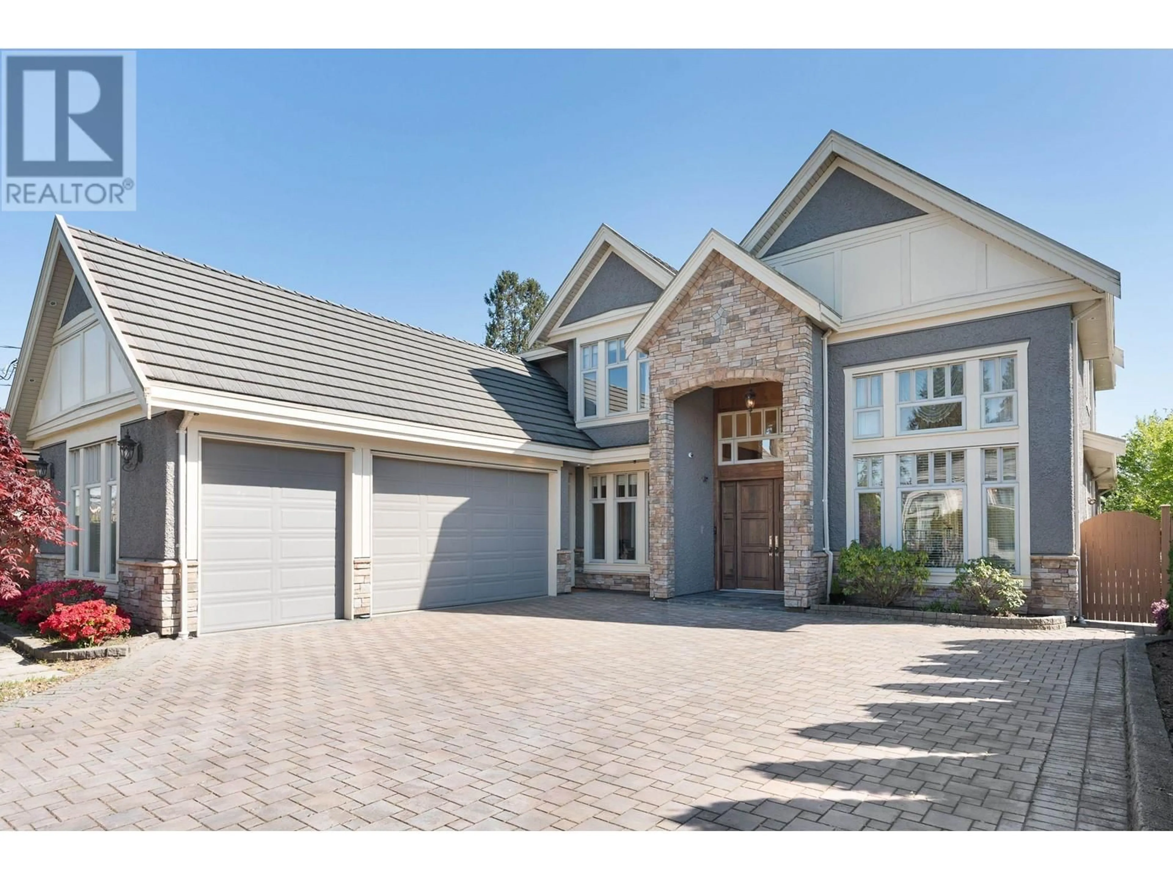 Home with brick exterior material, street for 8380 PIGOTT ROAD, Richmond British Columbia V7A2C4