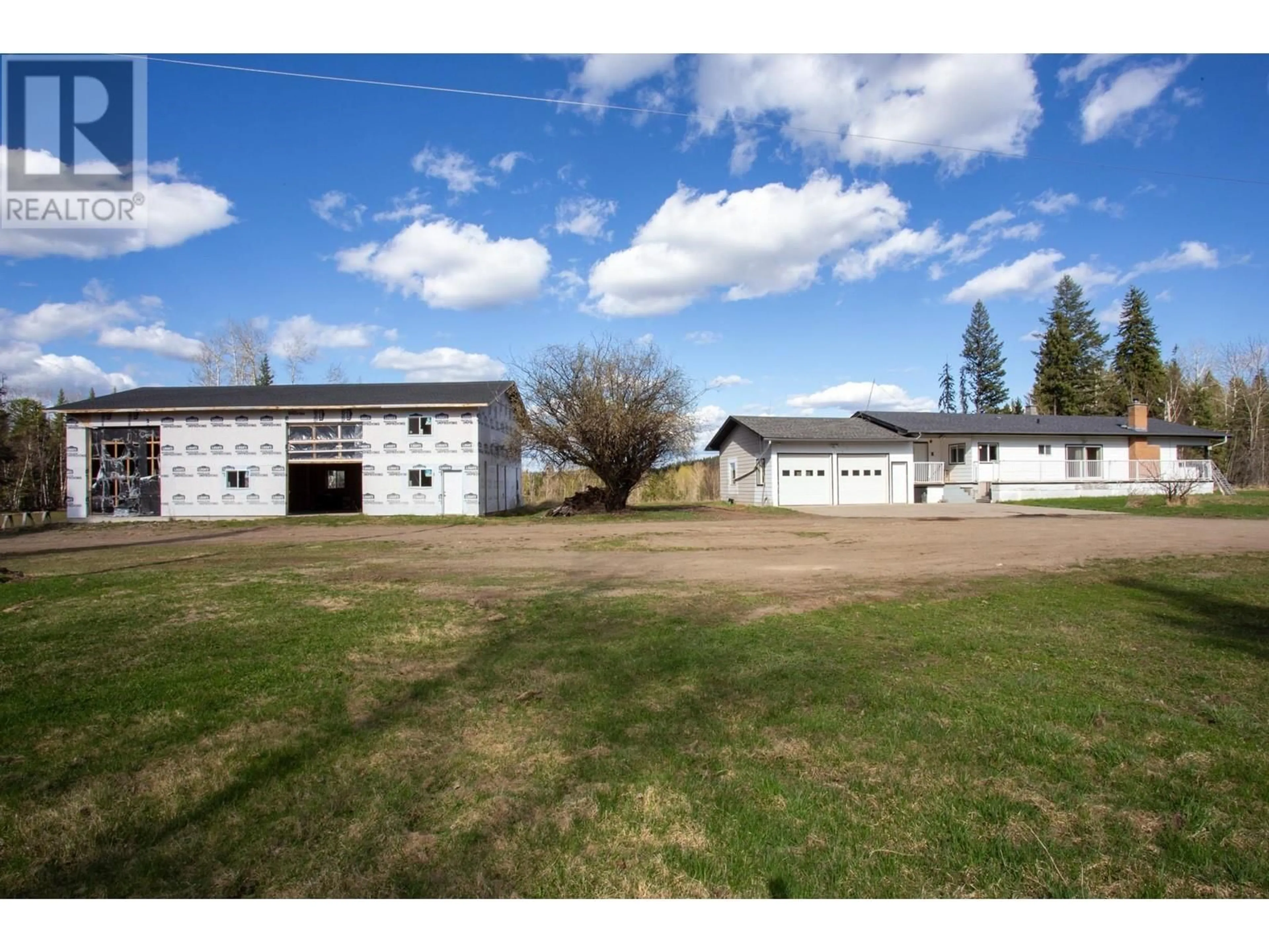 A pic from outside/outdoor area/front of a property/back of a property/a pic from drone, building for 4795 CHILAKO STN ROAD, Prince George British Columbia V2N5C4