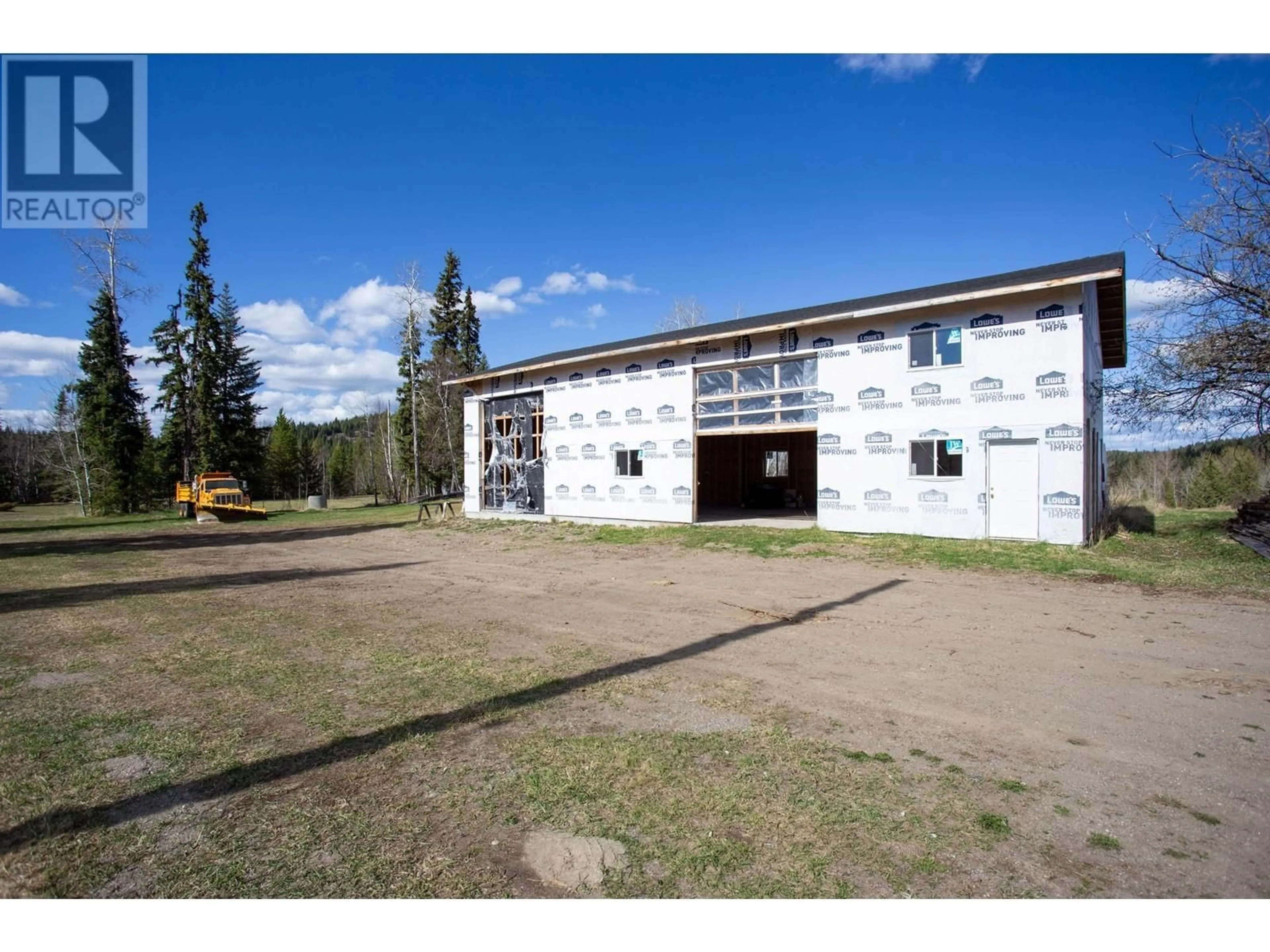 A pic from outside/outdoor area/front of a property/back of a property/a pic from drone, building for 4795 CHILAKO STN ROAD, Prince George British Columbia V2N5C4