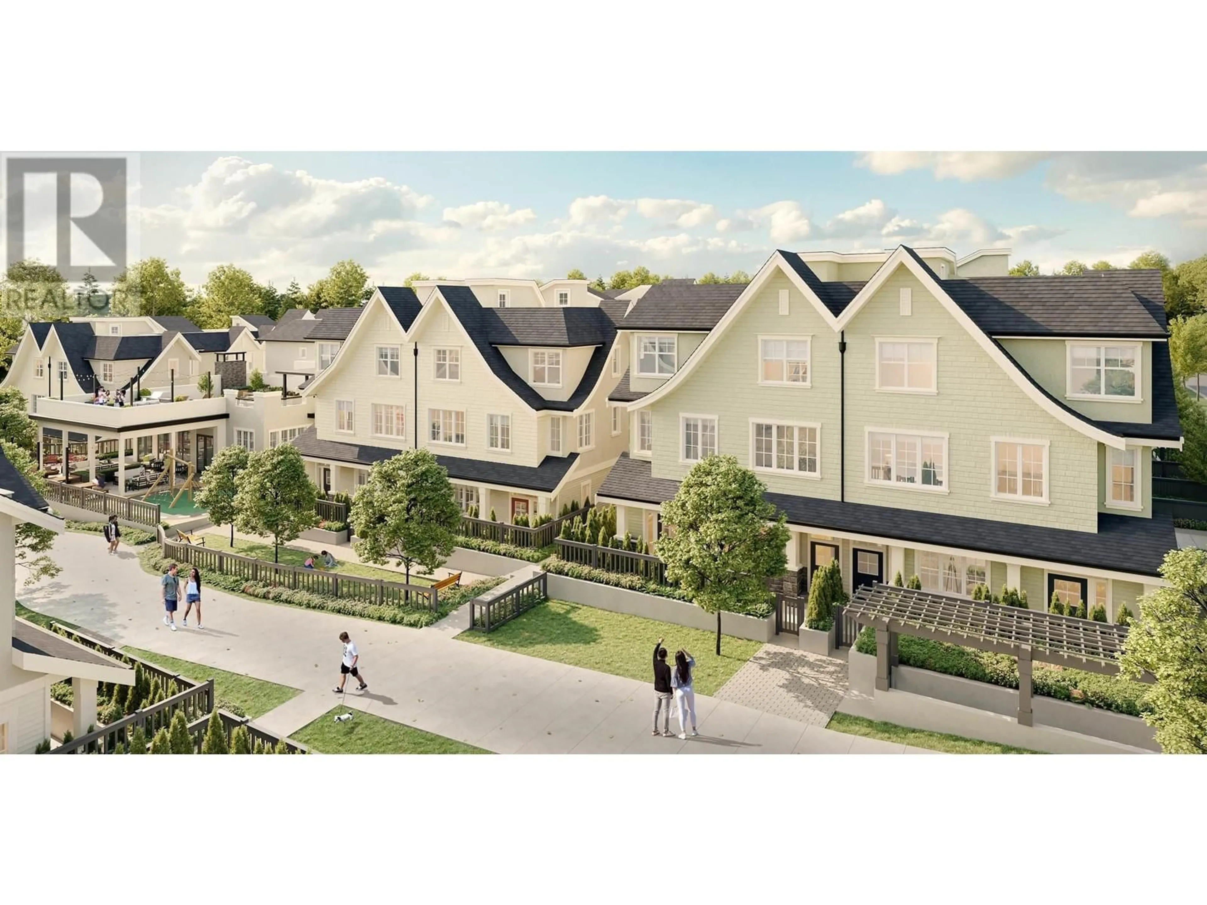 A pic from outside/outdoor area/front of a property/back of a property/a pic from drone, street for SL61 - 720 ROBINSON STREET, Coquitlam British Columbia V3J0P9