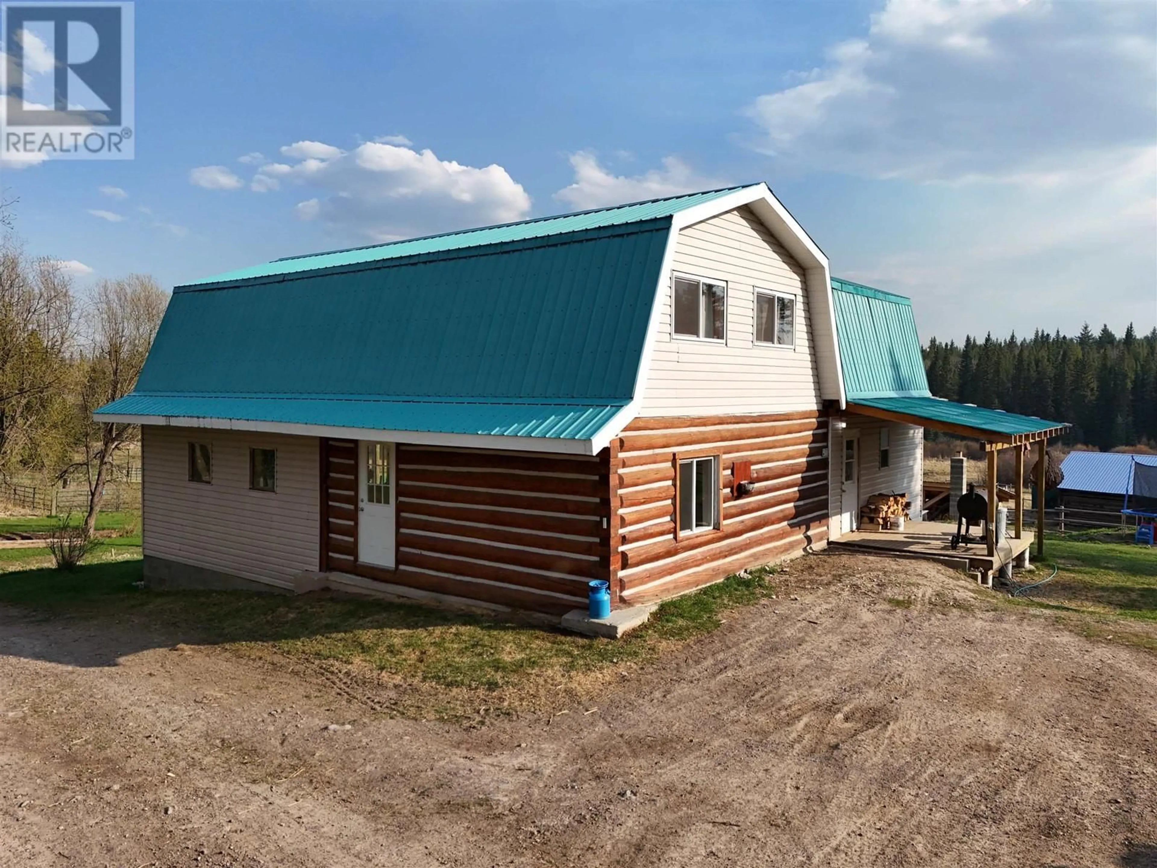 A pic from outside/outdoor area/front of a property/back of a property/a pic from drone, building for 4166 NAZKO ROAD, Quesnel British Columbia V2J7G3