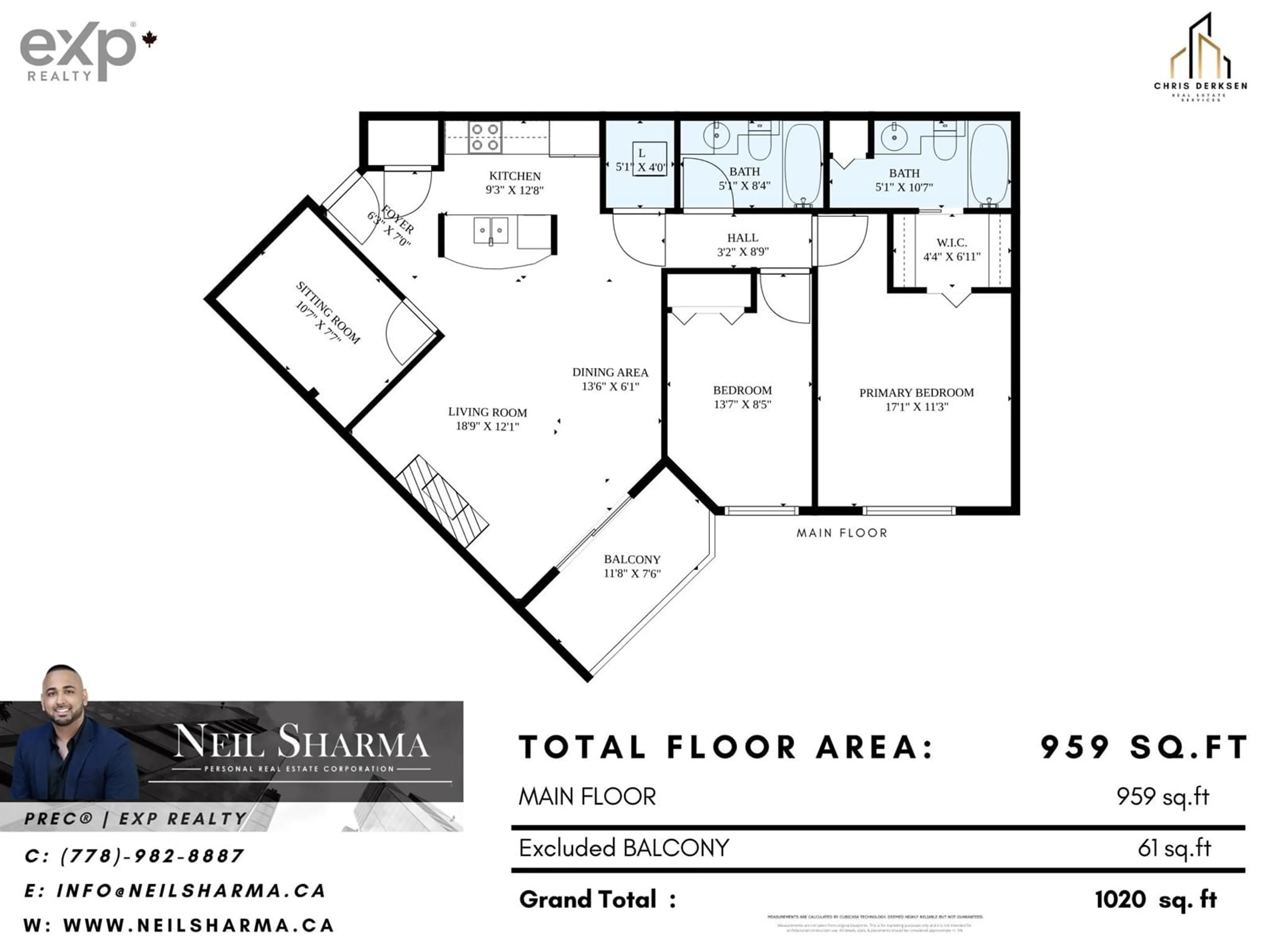 Floor plan for 411 - 19340 65, Surrey British Columbia V4N0A3