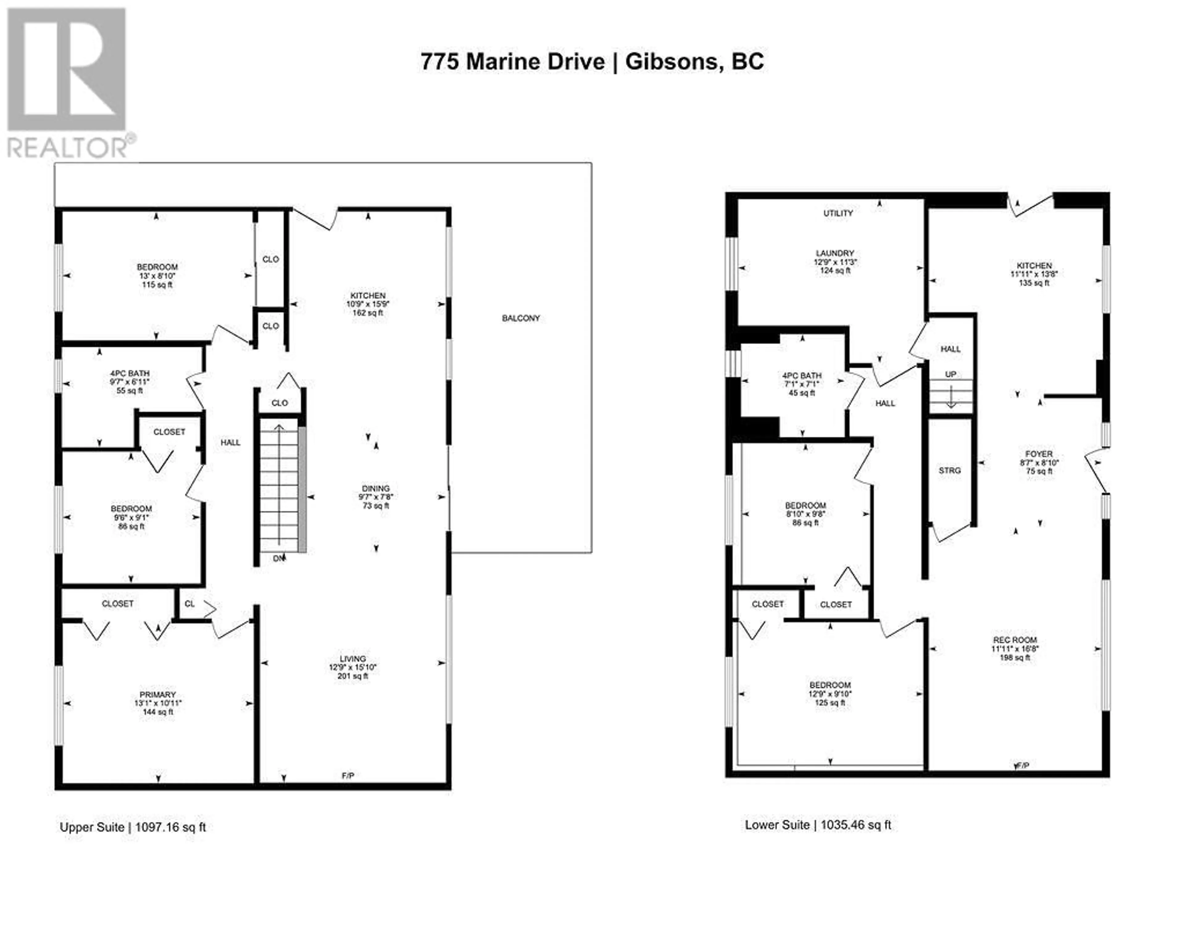 Floor plan for 775 MARINE DRIVE, Gibsons British Columbia V0N1V1