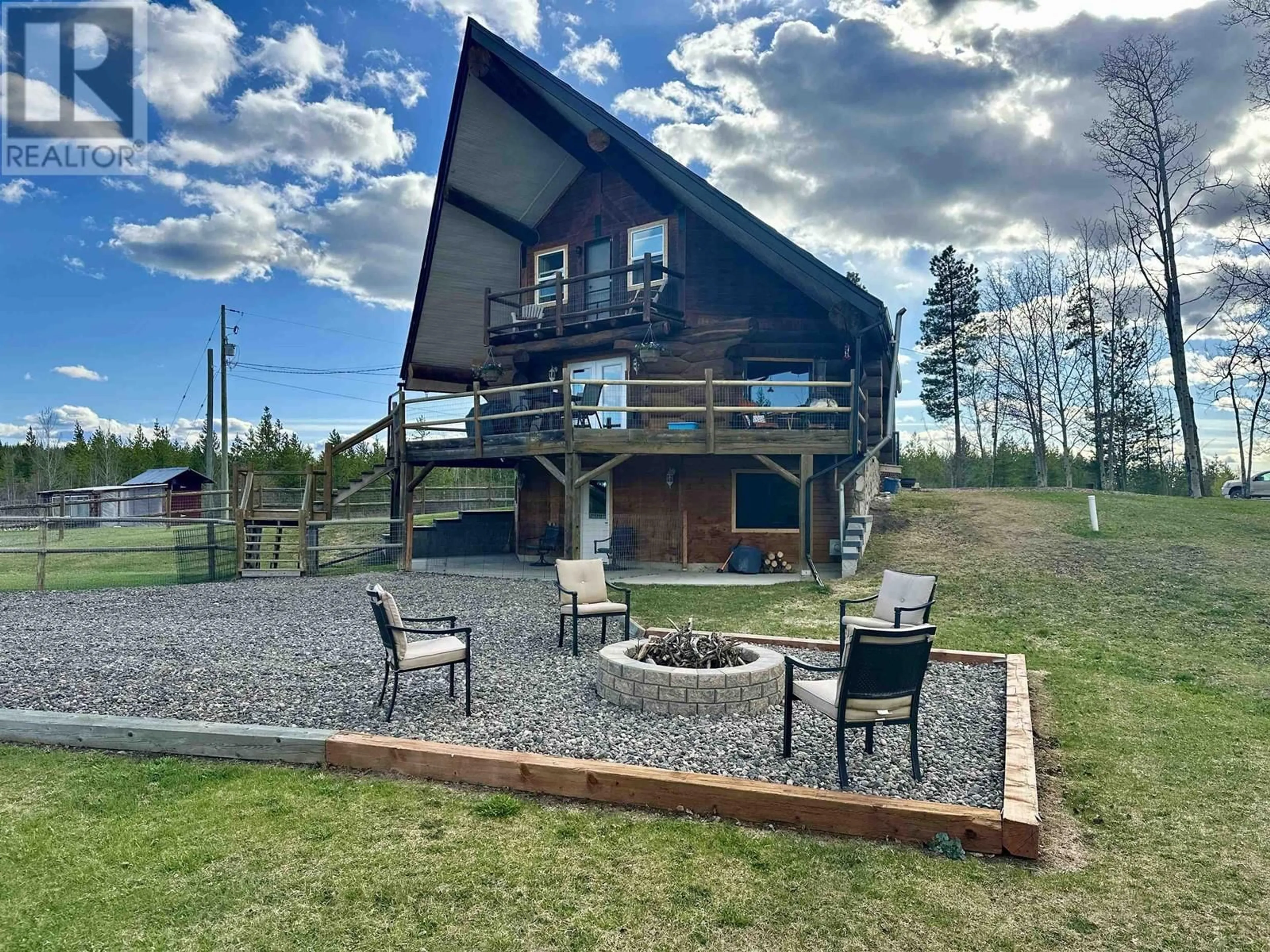 A pic from outside/outdoor area/front of a property/back of a property/a pic from drone, unknown for 24959 STURGEON POINT ROAD, Vanderhoof British Columbia V0J3A2