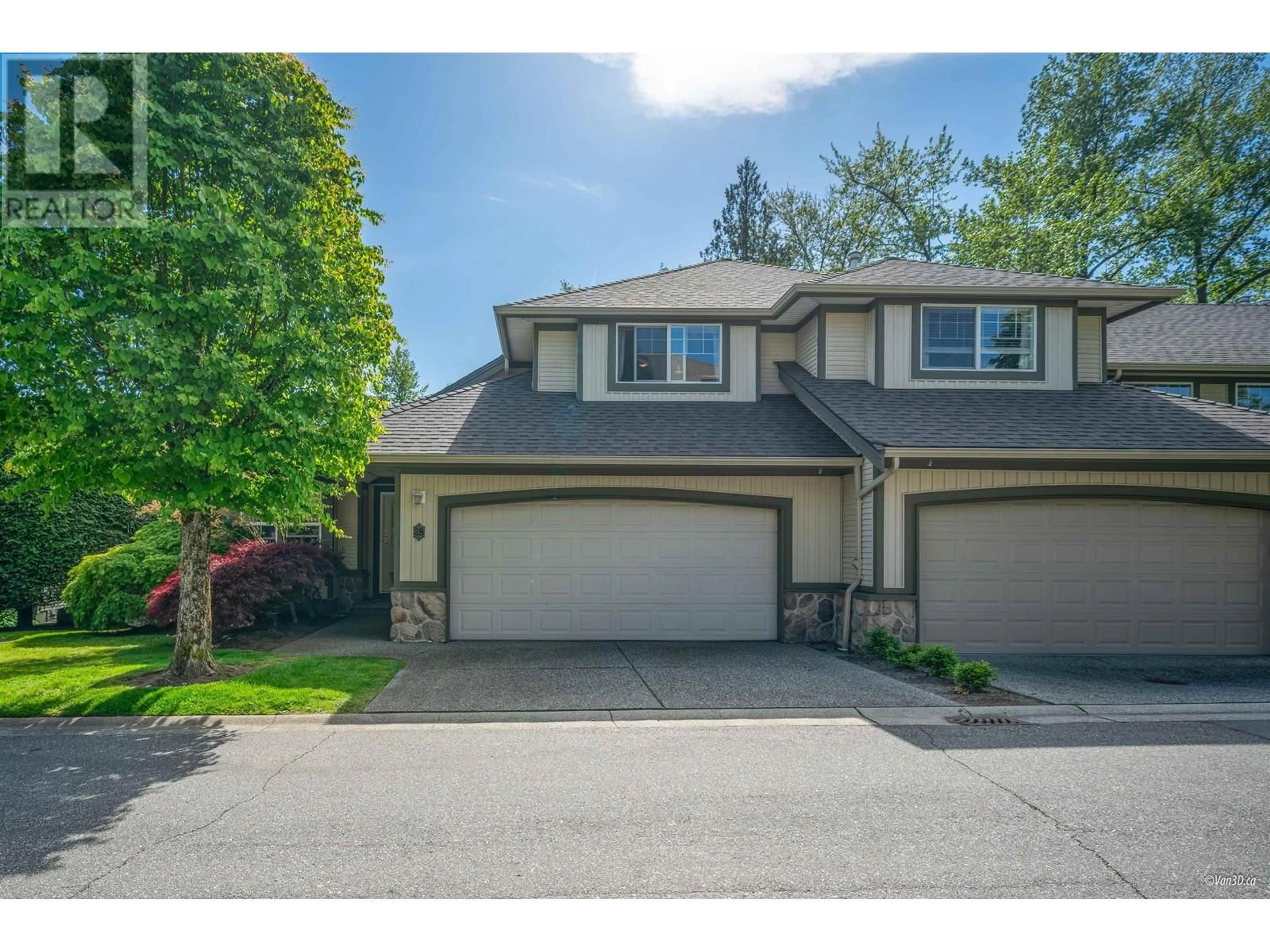 A pic from outside/outdoor area/front of a property/back of a property/a pic from drone, street for 28 - 23281 KANAKA WAY, Maple Ridge British Columbia V2W1Z2
