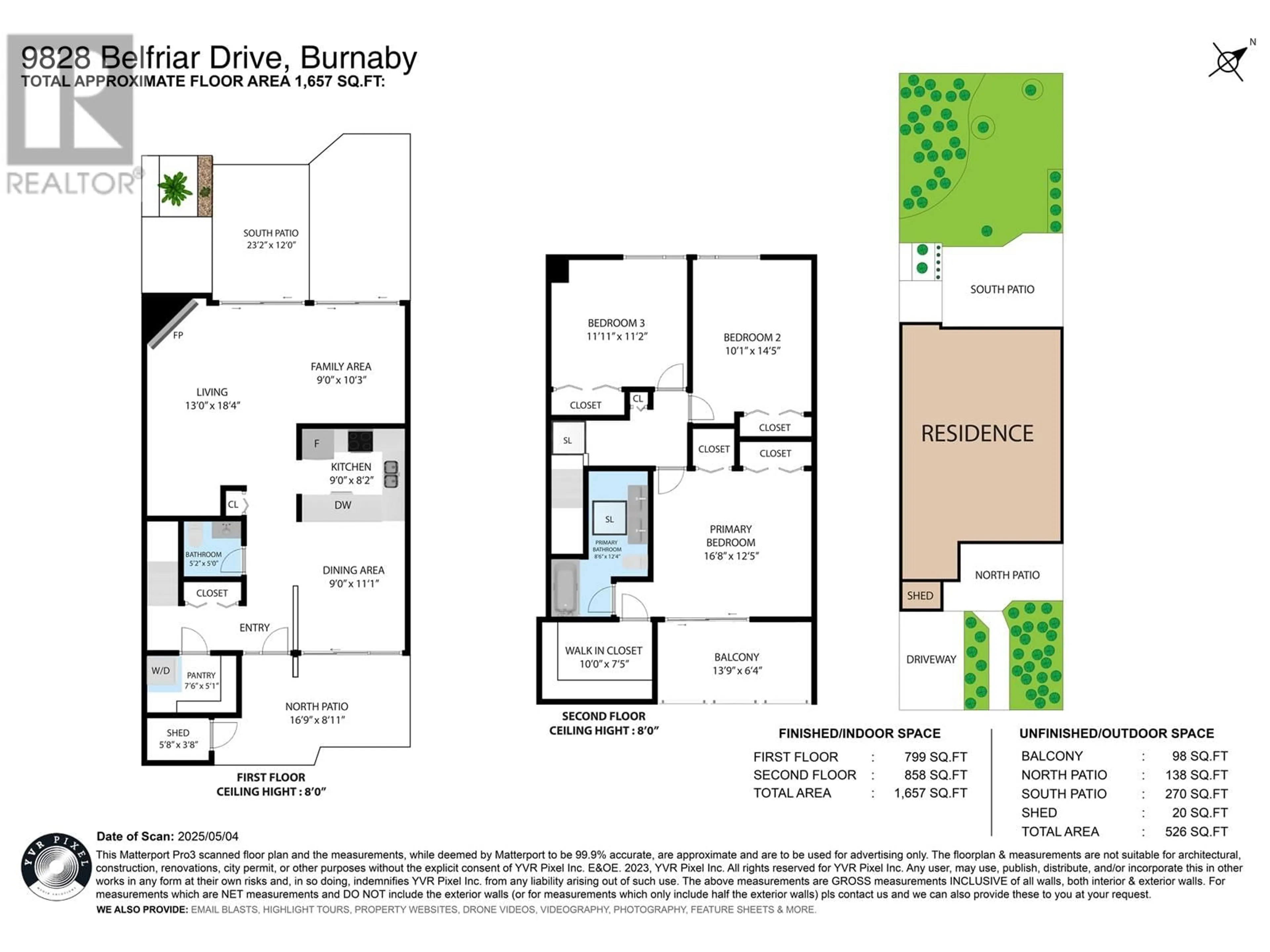 Floor plan for 9828 BELFRIAR DRIVE, Burnaby British Columbia V3N4N1