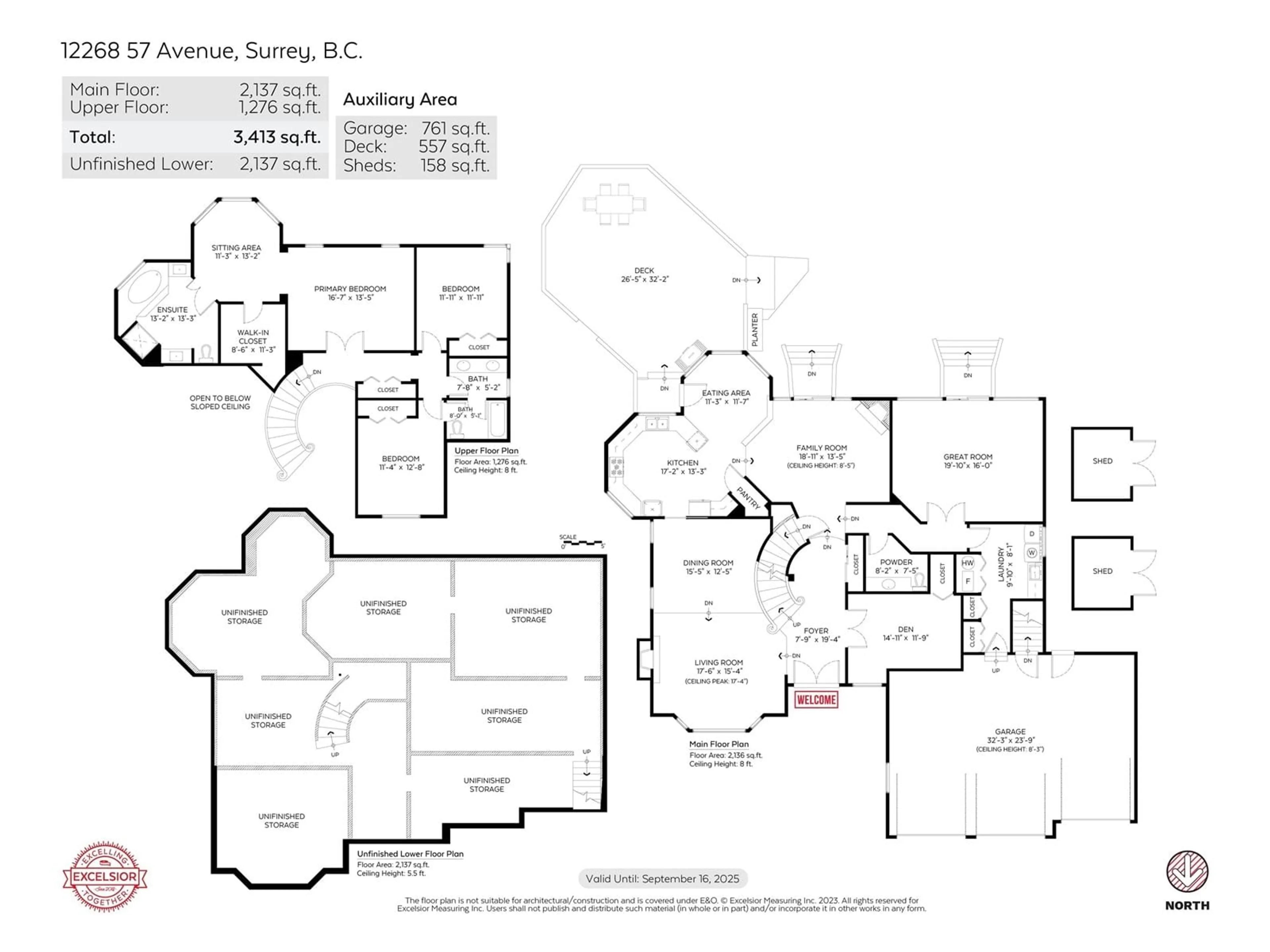 Floor plan for 12268 57, Surrey British Columbia V3X3H7