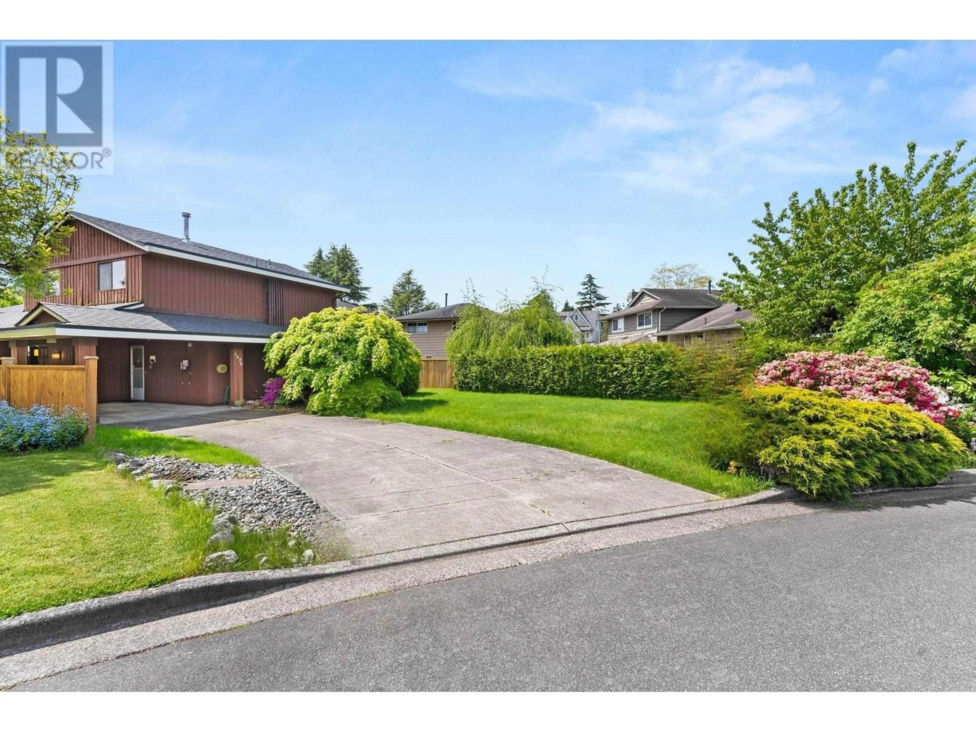 A pic from outside/outdoor area/front of a property/back of a property/a pic from drone, street for 5620 PLOVER COURT, Richmond British Columbia V7E4K2