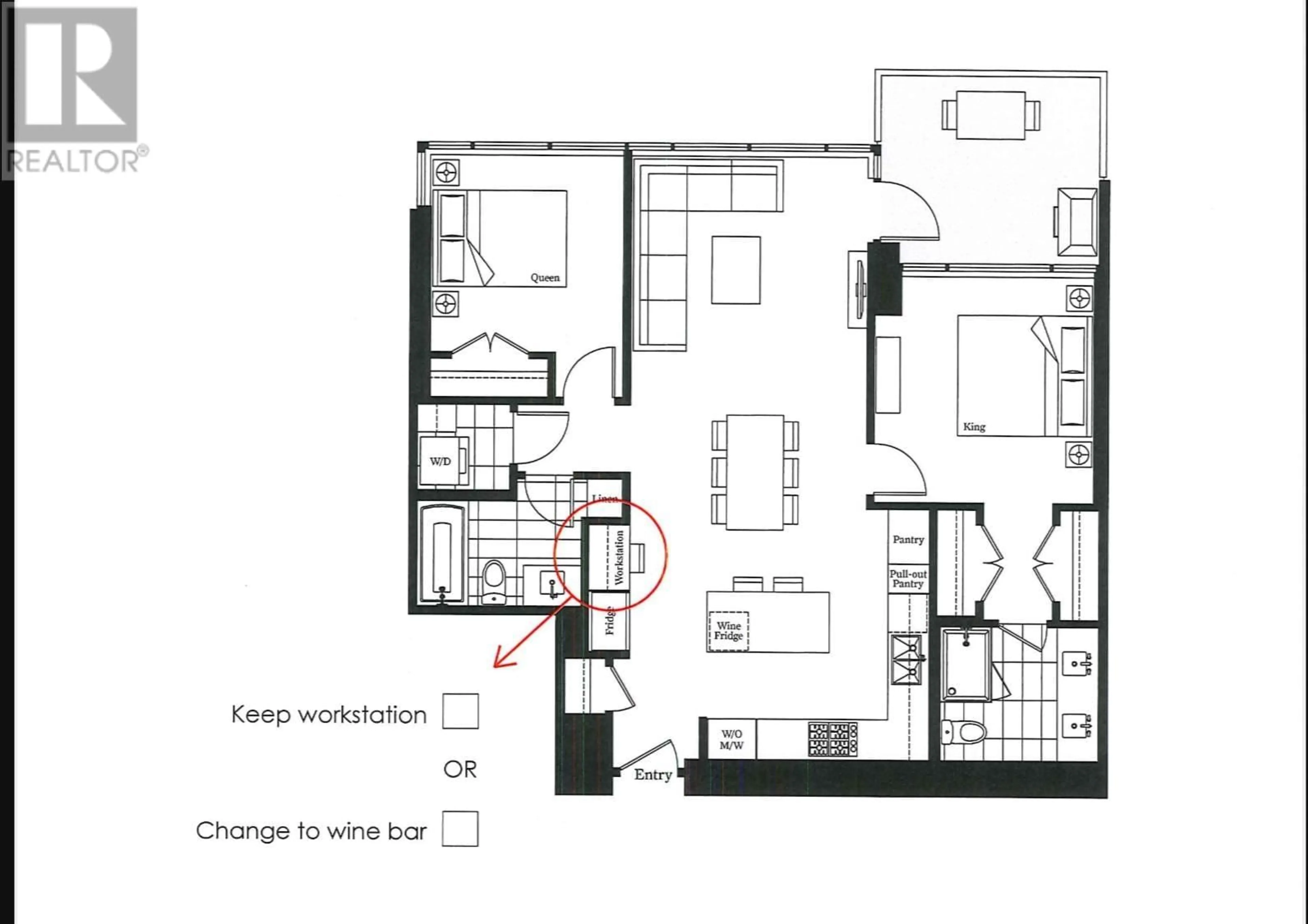 Floor plan for 1905 - 4360 BERESFORD STREET, Burnaby British Columbia V5H0G2