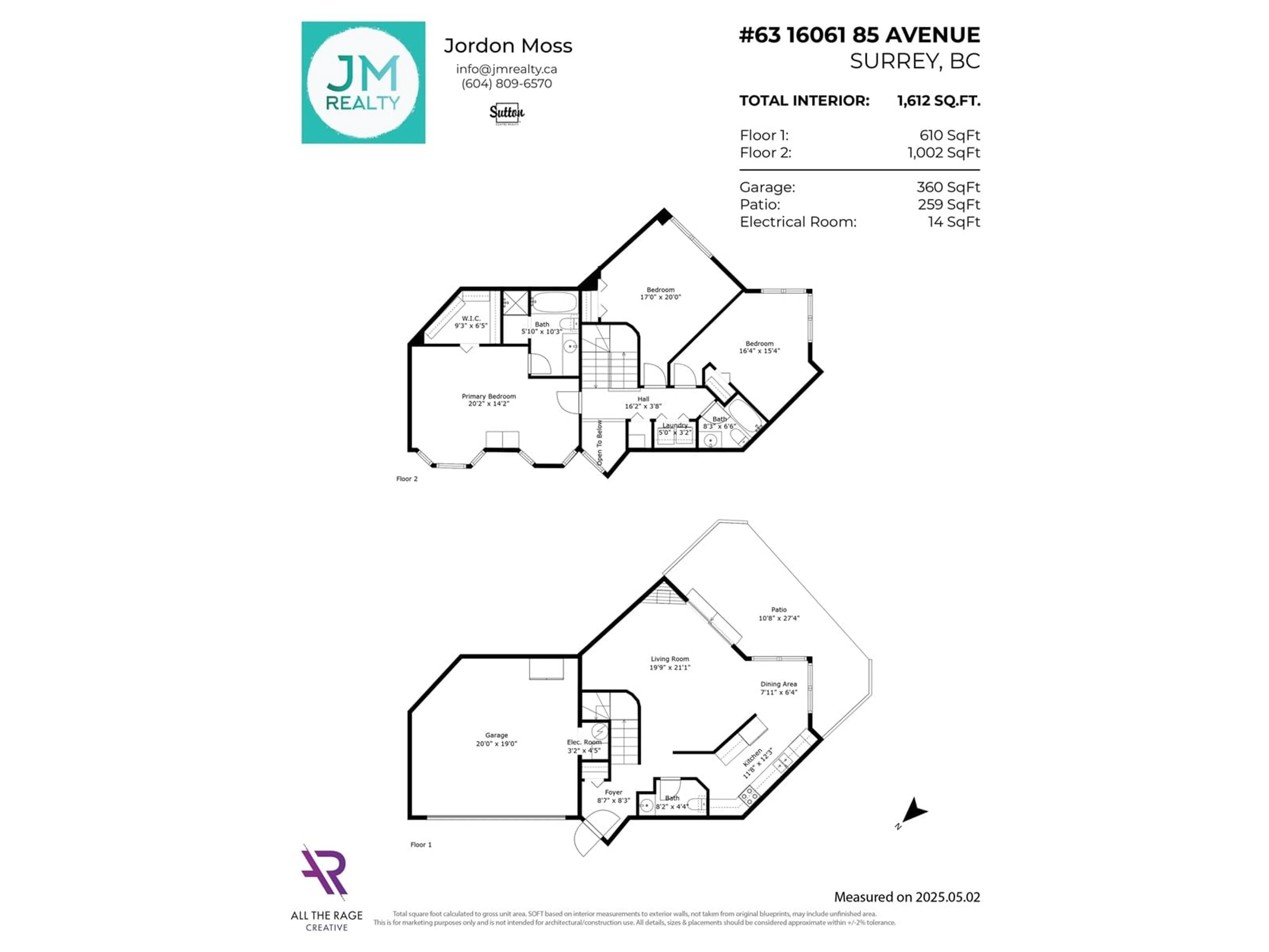 Floor plan for 63 - 16061 85, Surrey British Columbia V4N4Y5