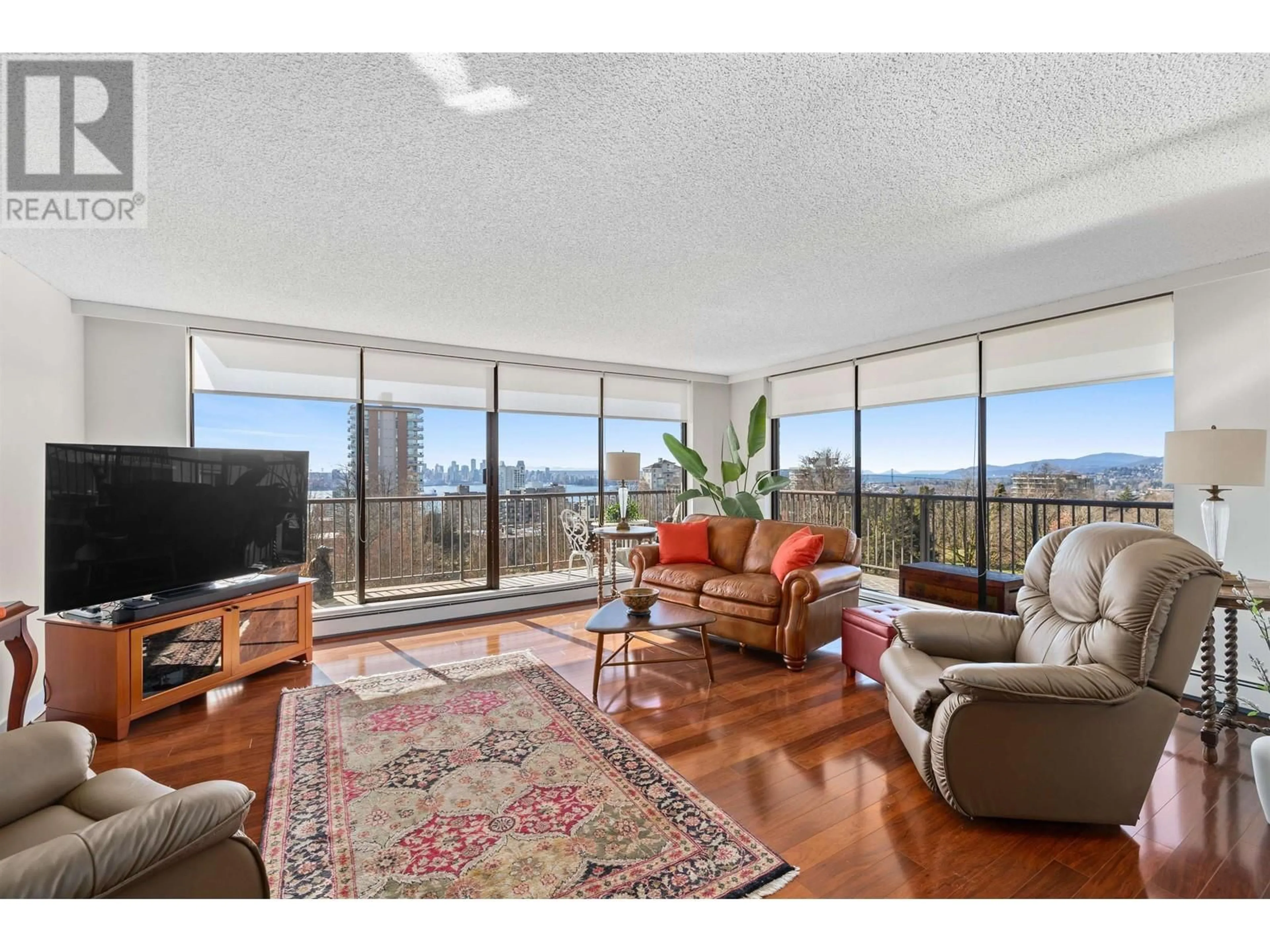 Living room with furniture, unknown for 601 - 140 KEITH ROAD, North Vancouver British Columbia V7L4M9