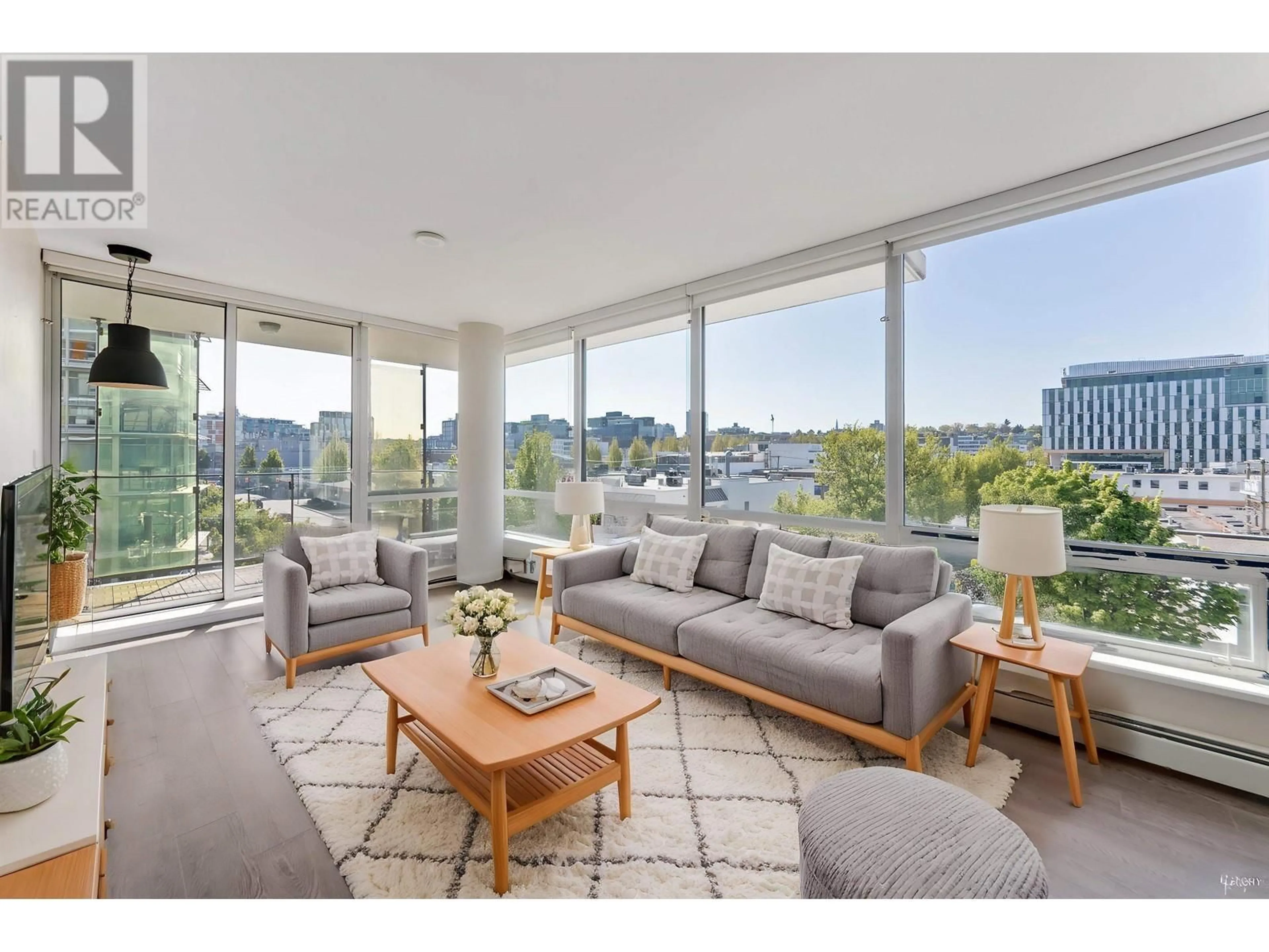 Living room with furniture, unknown for 602 - 1783 MANITOBA STREET, Vancouver British Columbia V5Y0K1