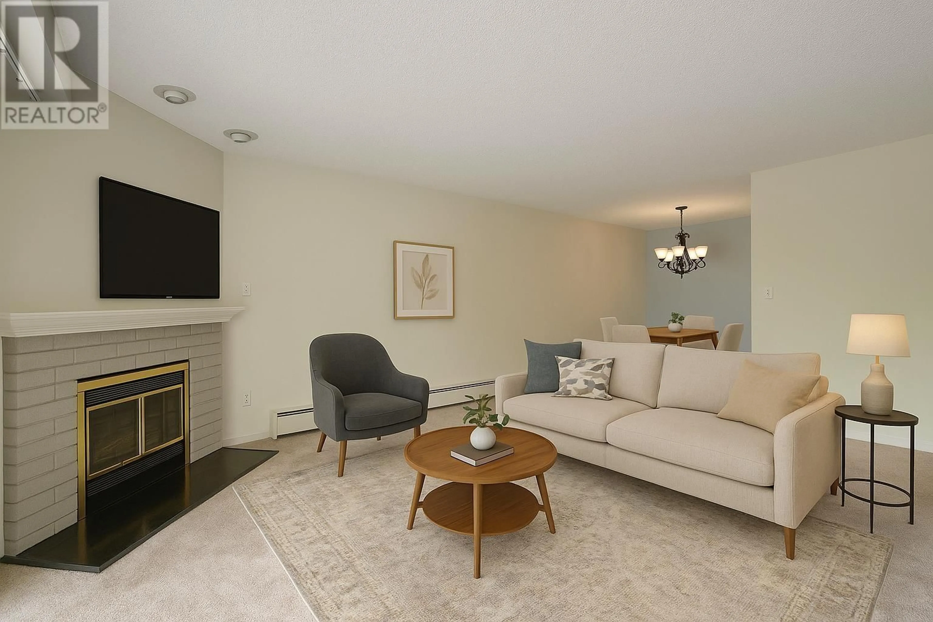 Living room with furniture, unknown for 208 - 9202 HORNE STREET, Burnaby British Columbia V3N4K2