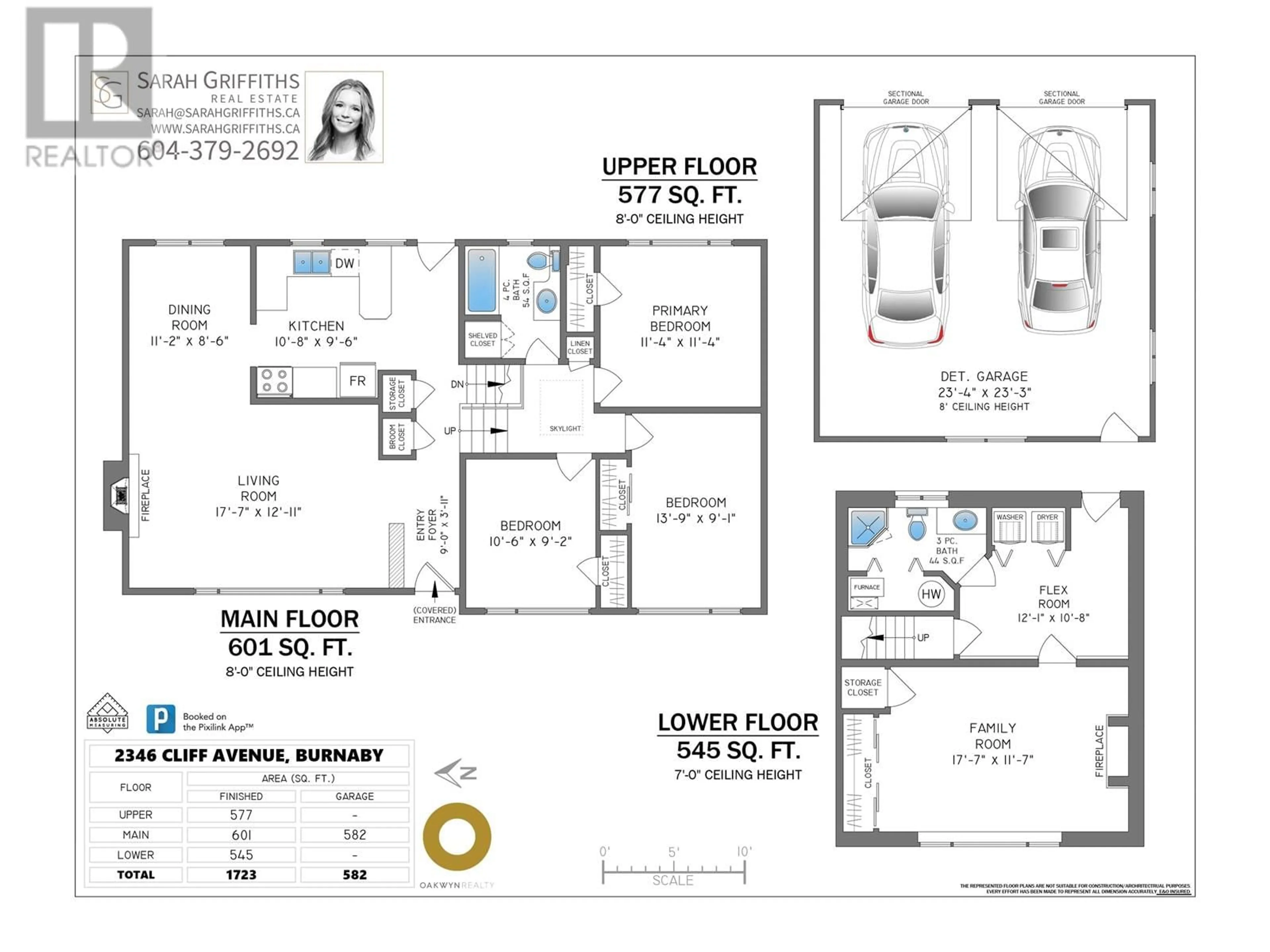 Floor plan for 2346 CLIFF AVENUE, Burnaby British Columbia V5A2L2