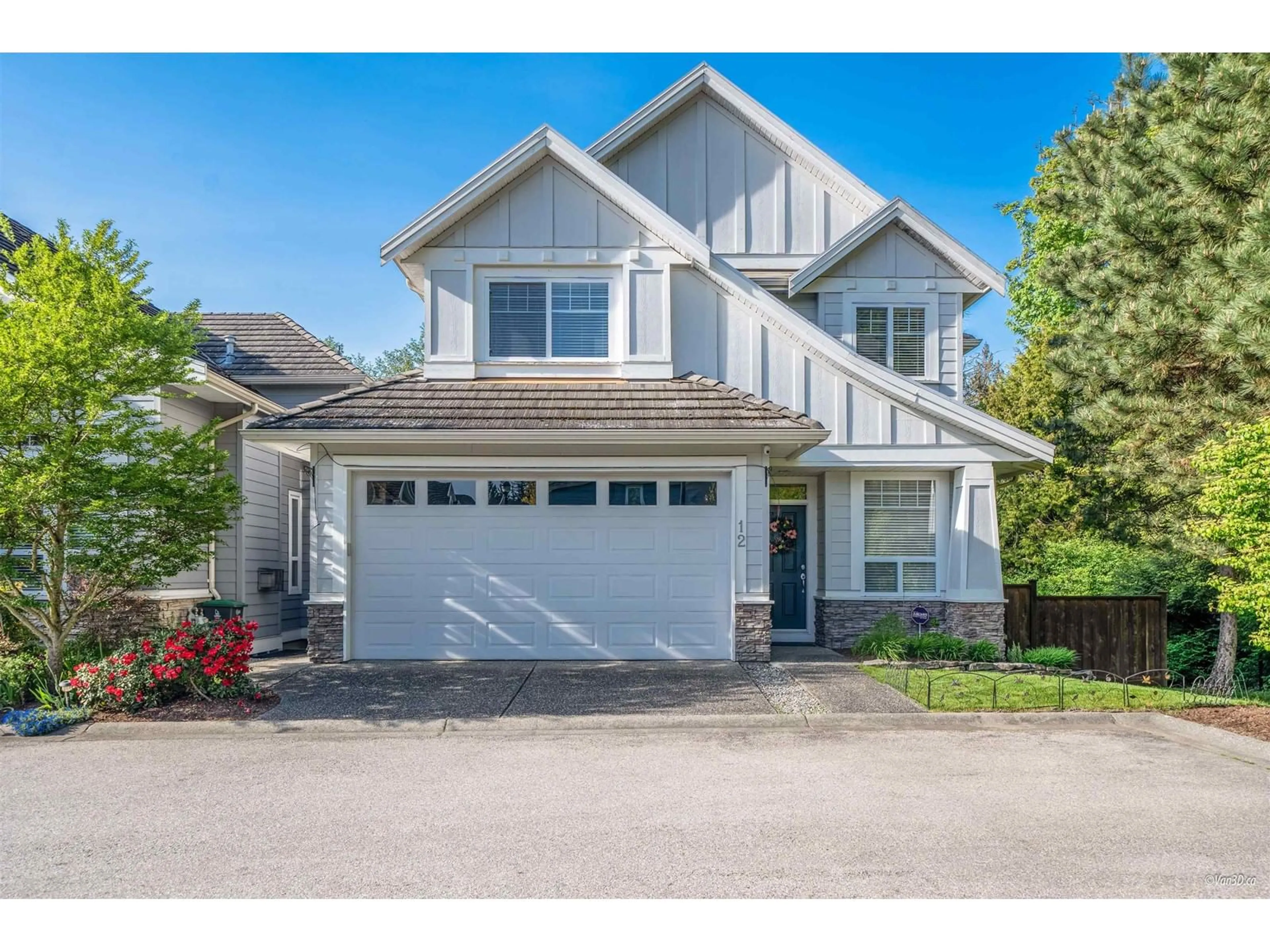 Home with vinyl exterior material, street for 12 - 3502 150A, Surrey British Columbia V3Z4R2