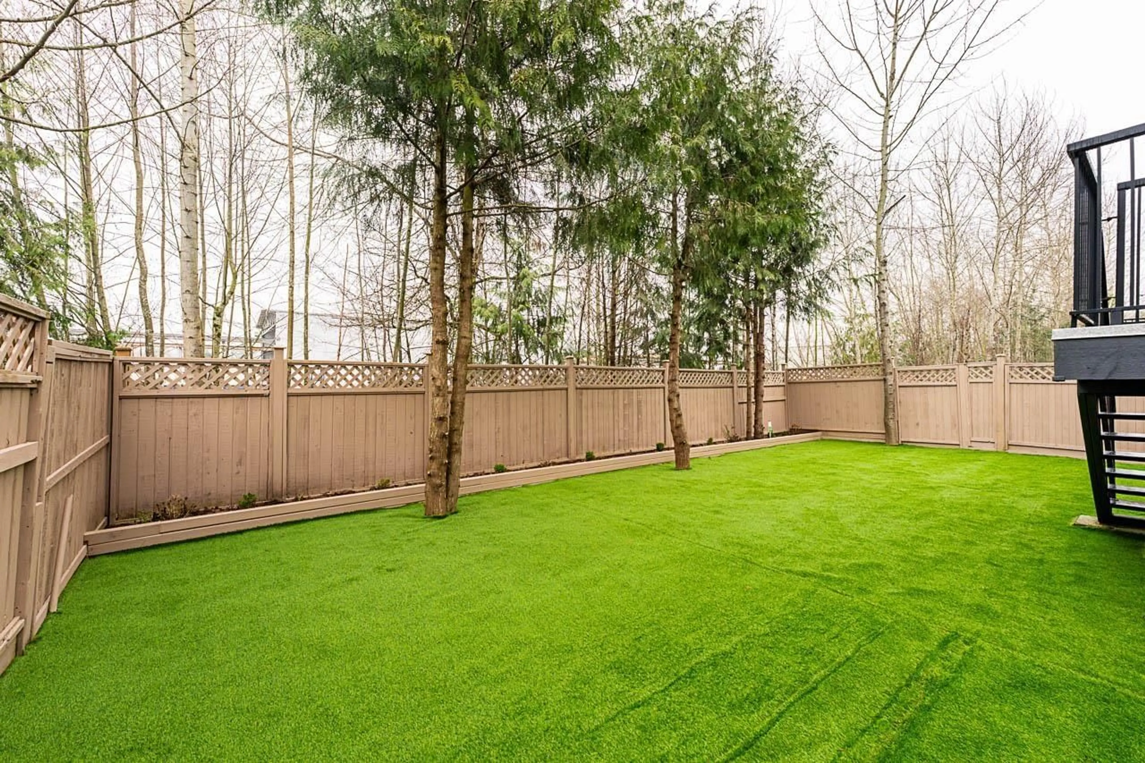 Patio, forest/trees view for 14847 63, Surrey British Columbia V3S2W9