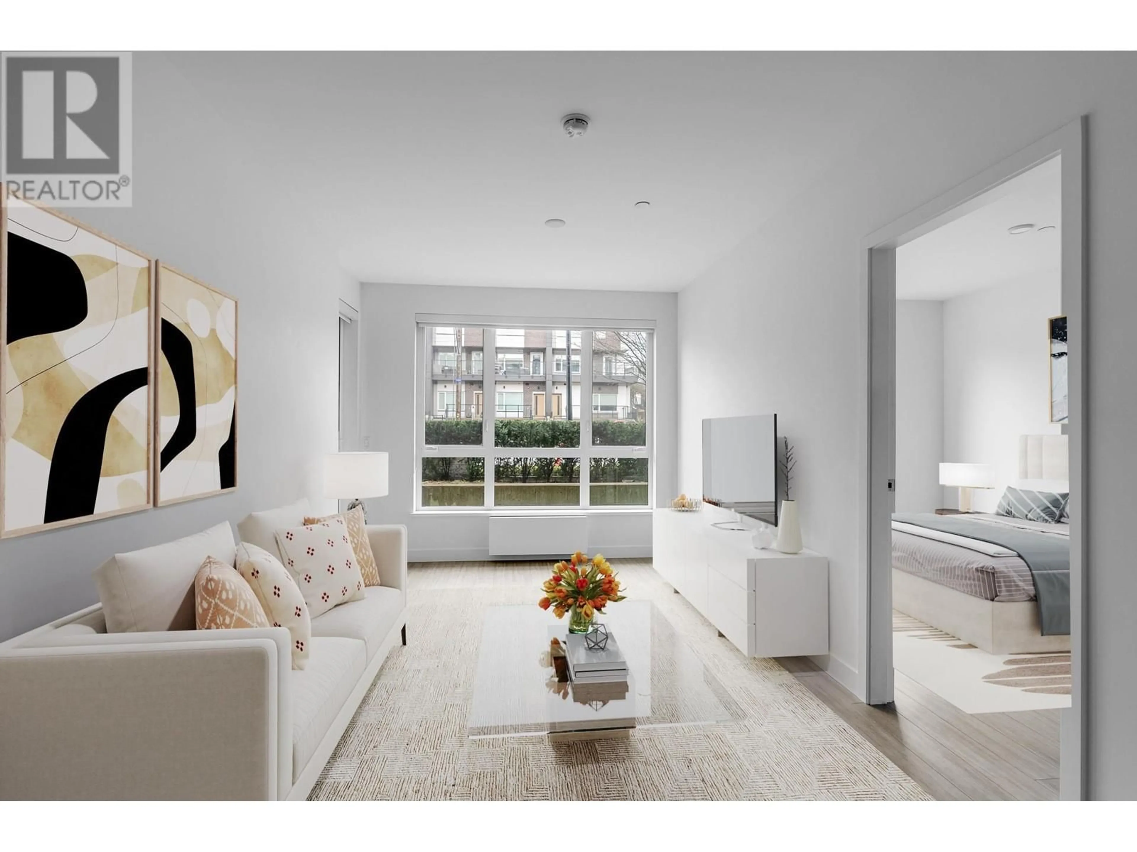 Living room with furniture, unknown for 102 - 747 3 STREET, North Vancouver British Columbia V7L1G8