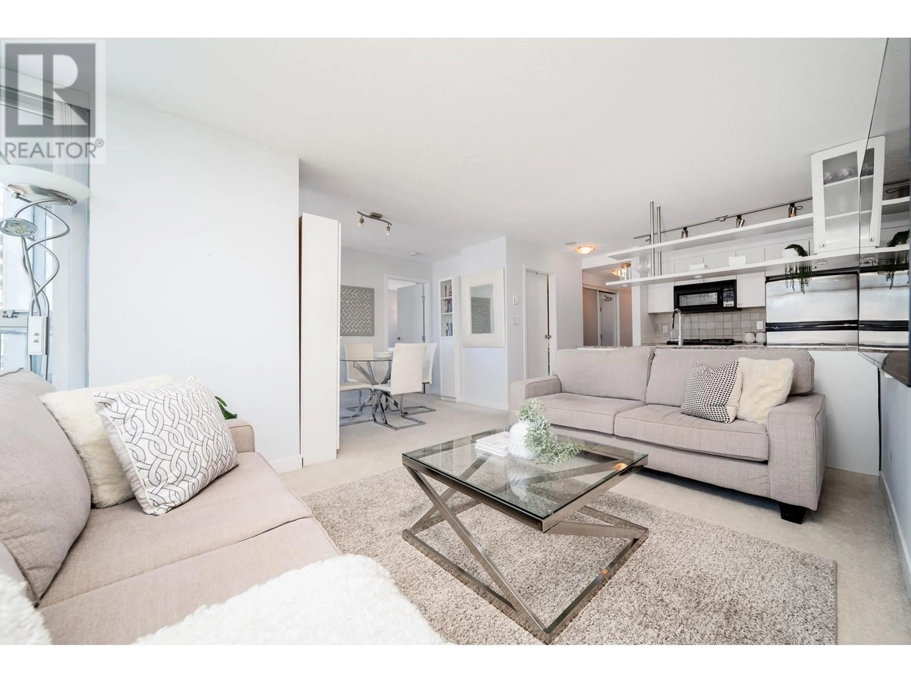 Living room with furniture, unknown for 3108 - 1495 RICHARDS STREET, Vancouver British Columbia V6Z3E3