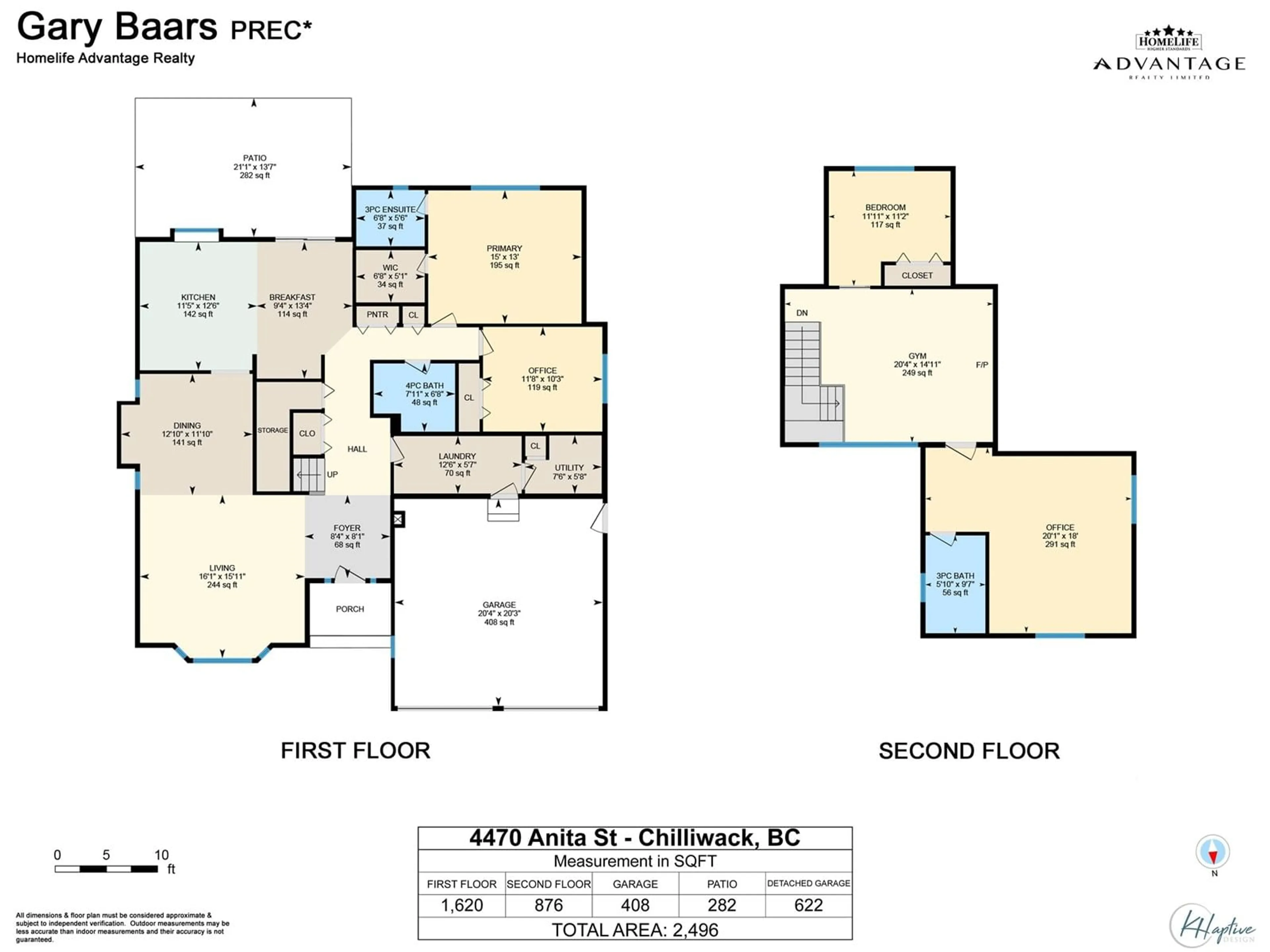 Floor plan for 4470 ANITA STREET, Yarrow British Columbia V2R5E3